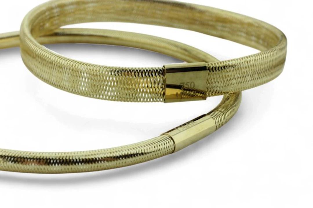 Bracelet - 18 kt. Yellow gold, White gold
