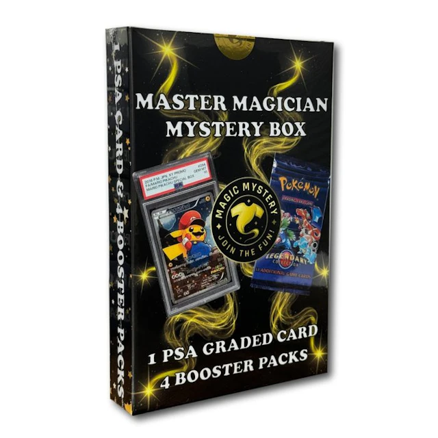 Pokémon Mystery box - Master Magician - Magic Mystery Box - Pokémon