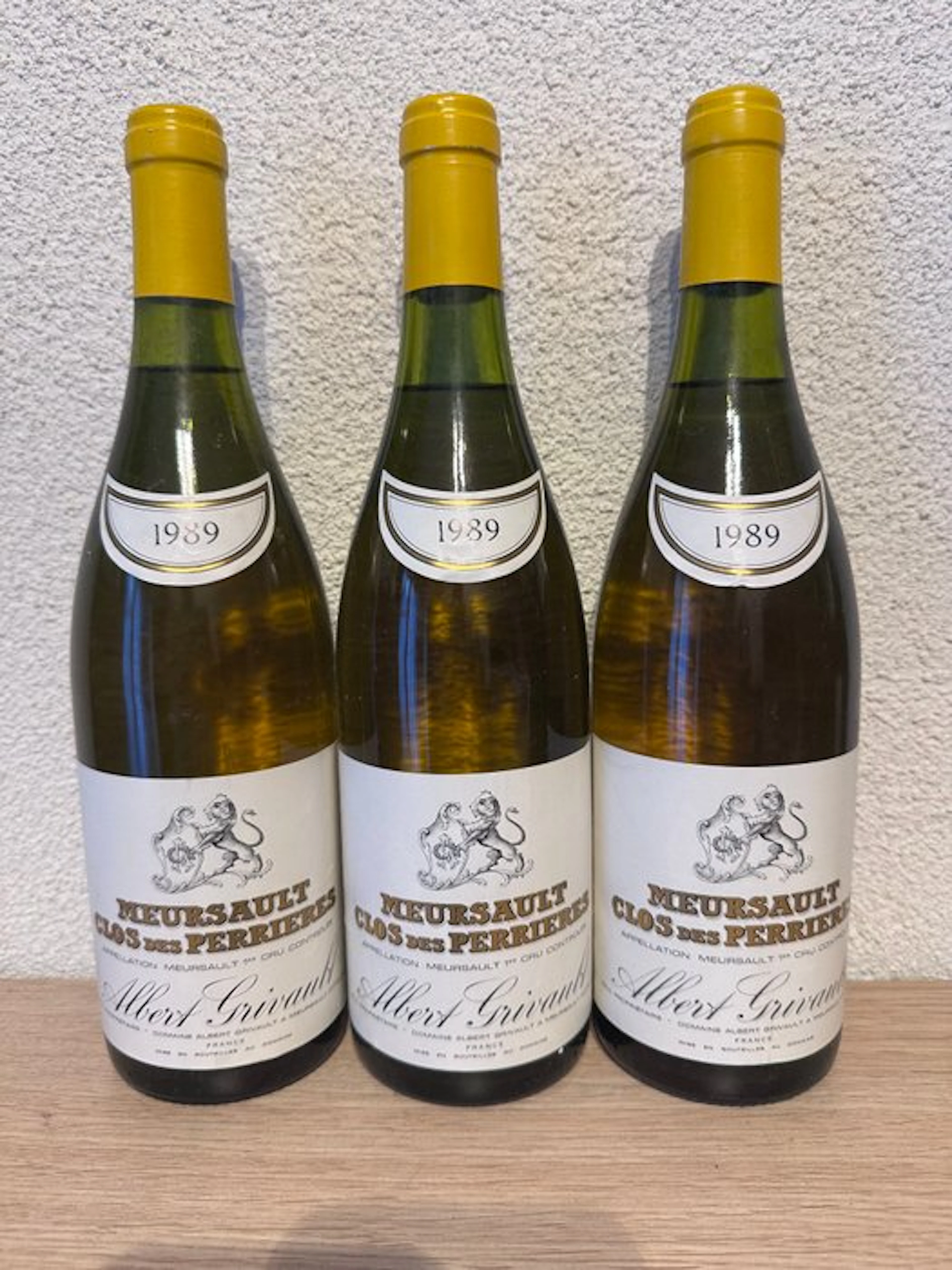 1989 Albert Grivault "Clos des Perrières" - Meursault 1er...