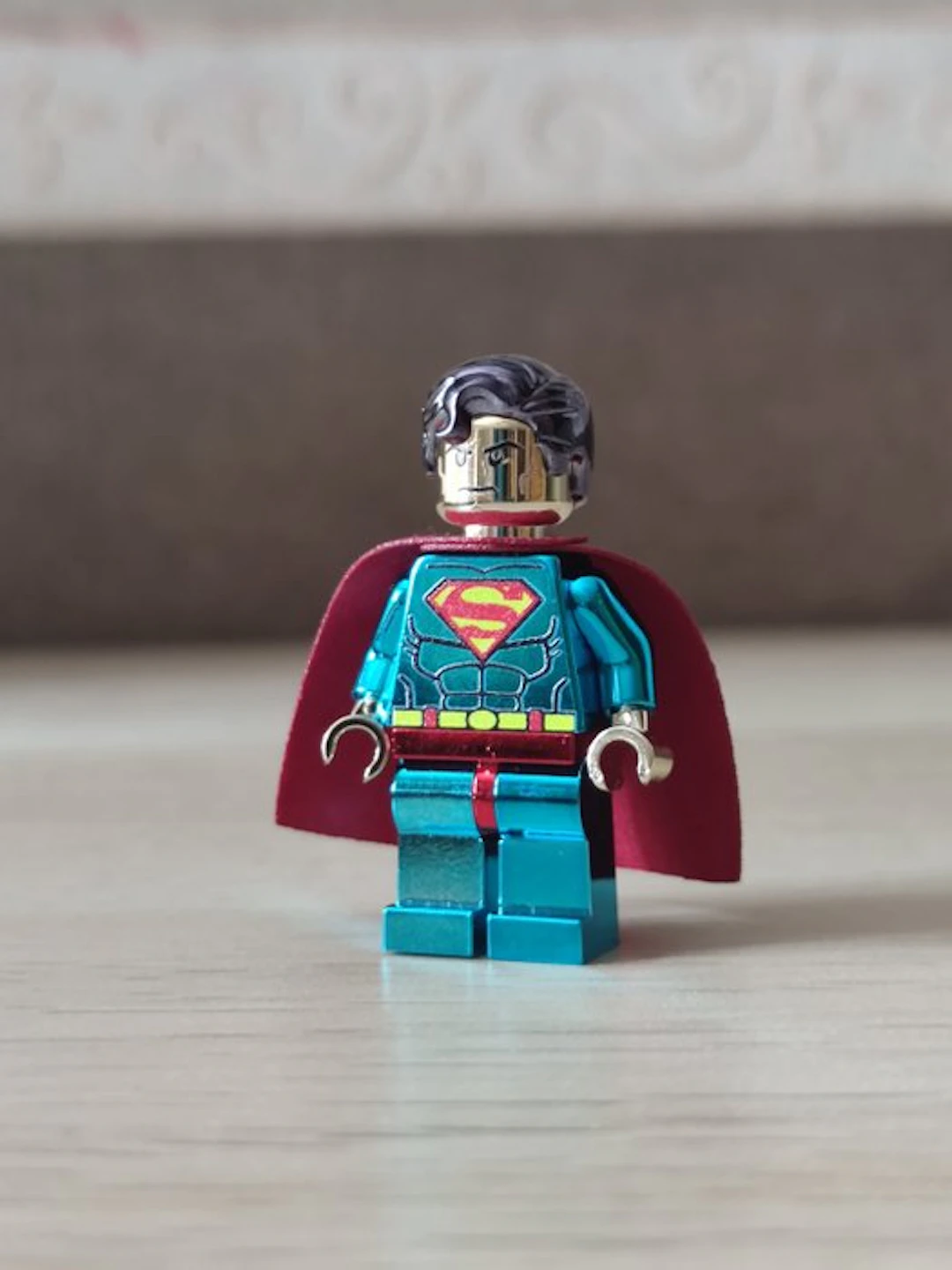 LEGO Minifigure - DC Super Heroes - Superman chromé