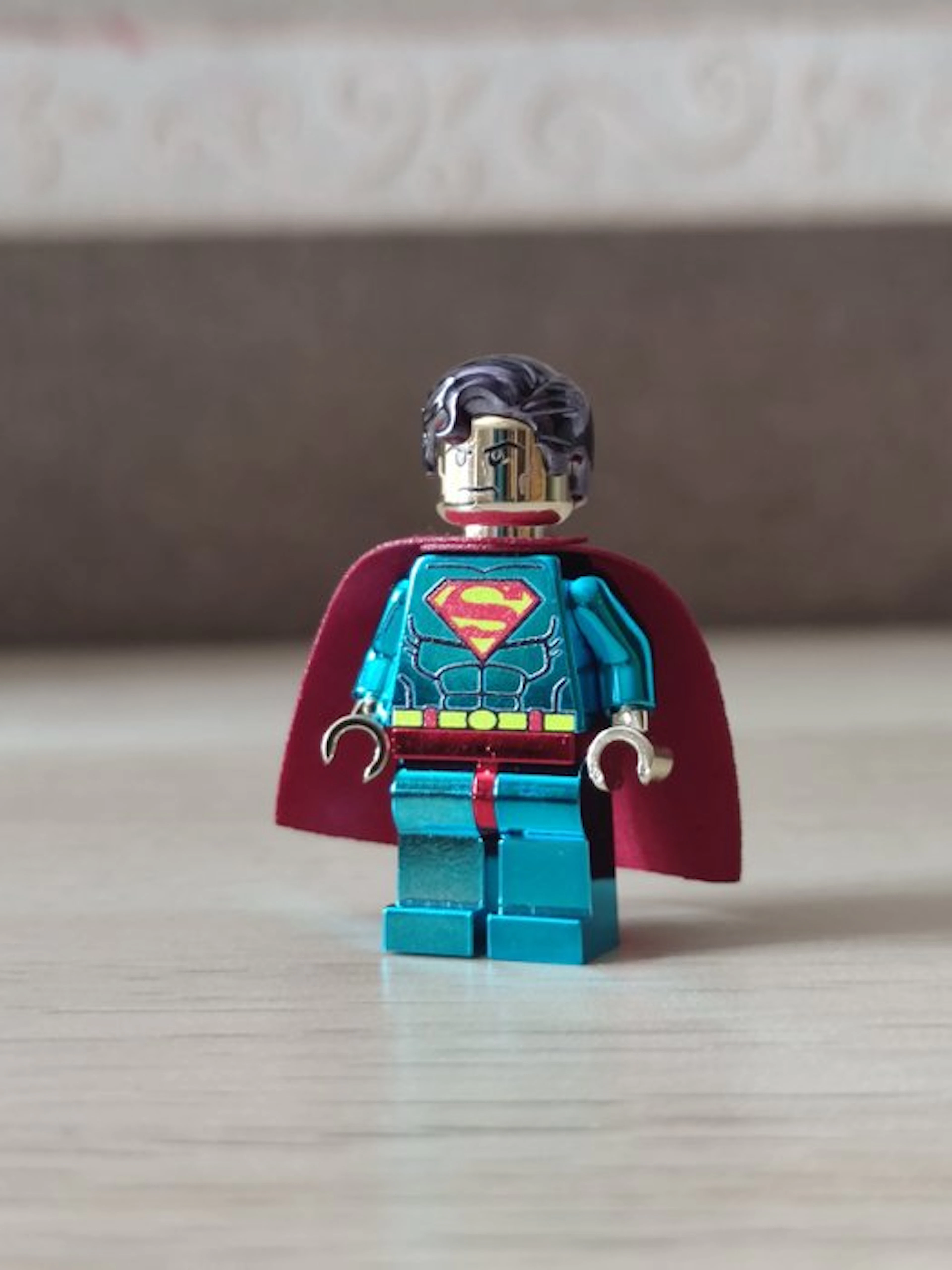 LEGO Minifigure - DC Super Heroes - Superman chromé