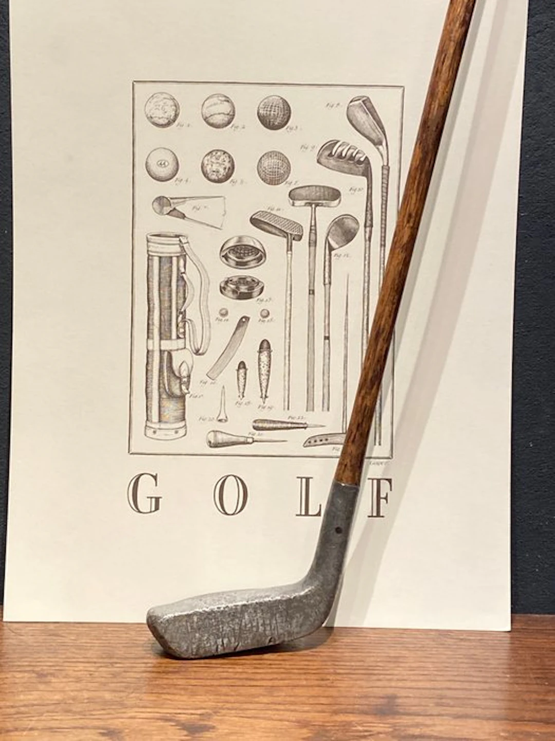 1920 - Antique golf club - Putter - Early aluminium...