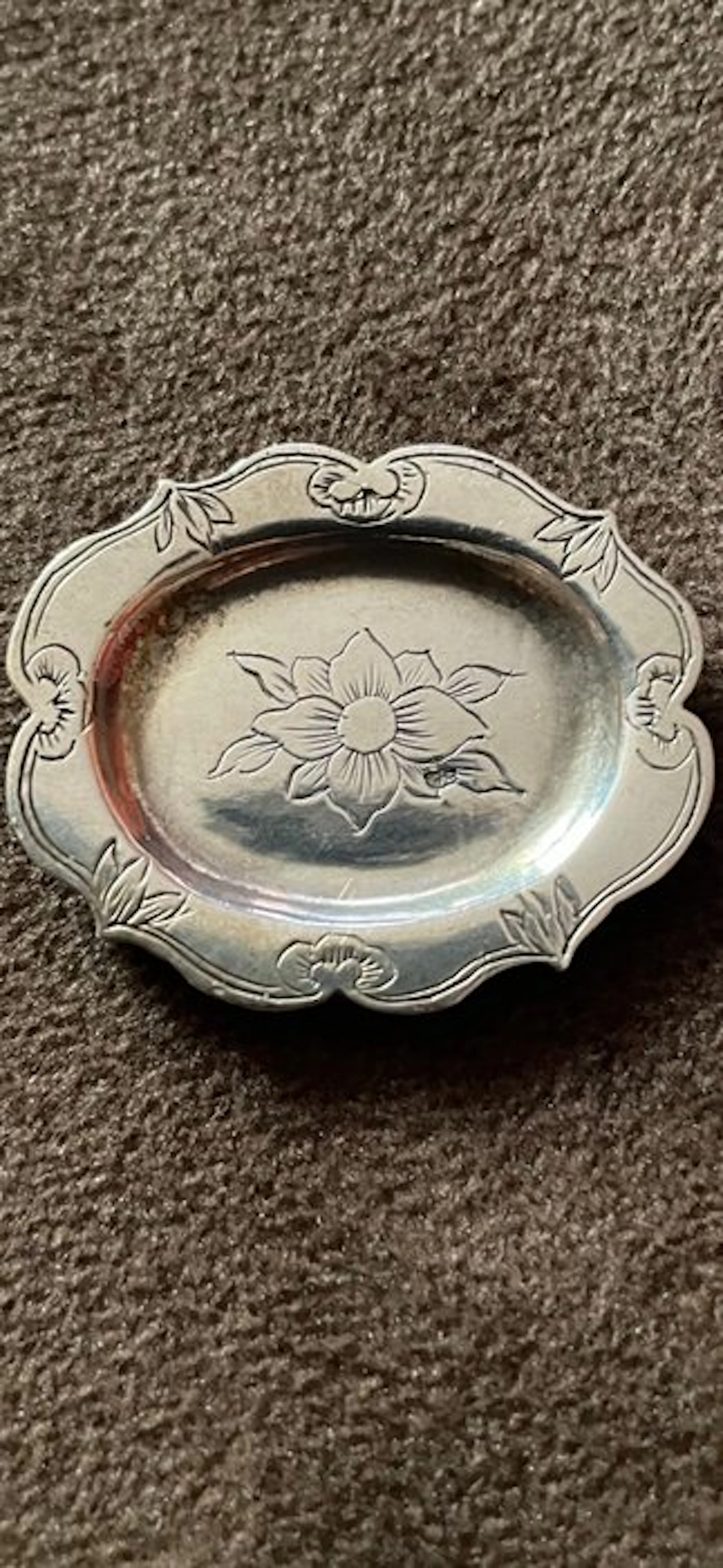 Tray - .833 silver - Miniature Jan Bonket