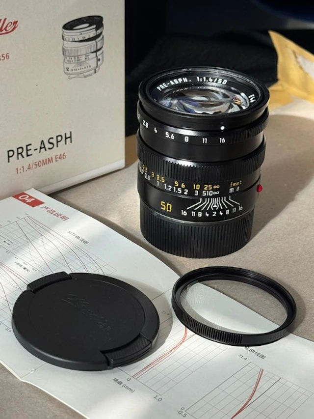 Mandler PRE-ASPH 1:1.4/50 Camera lens