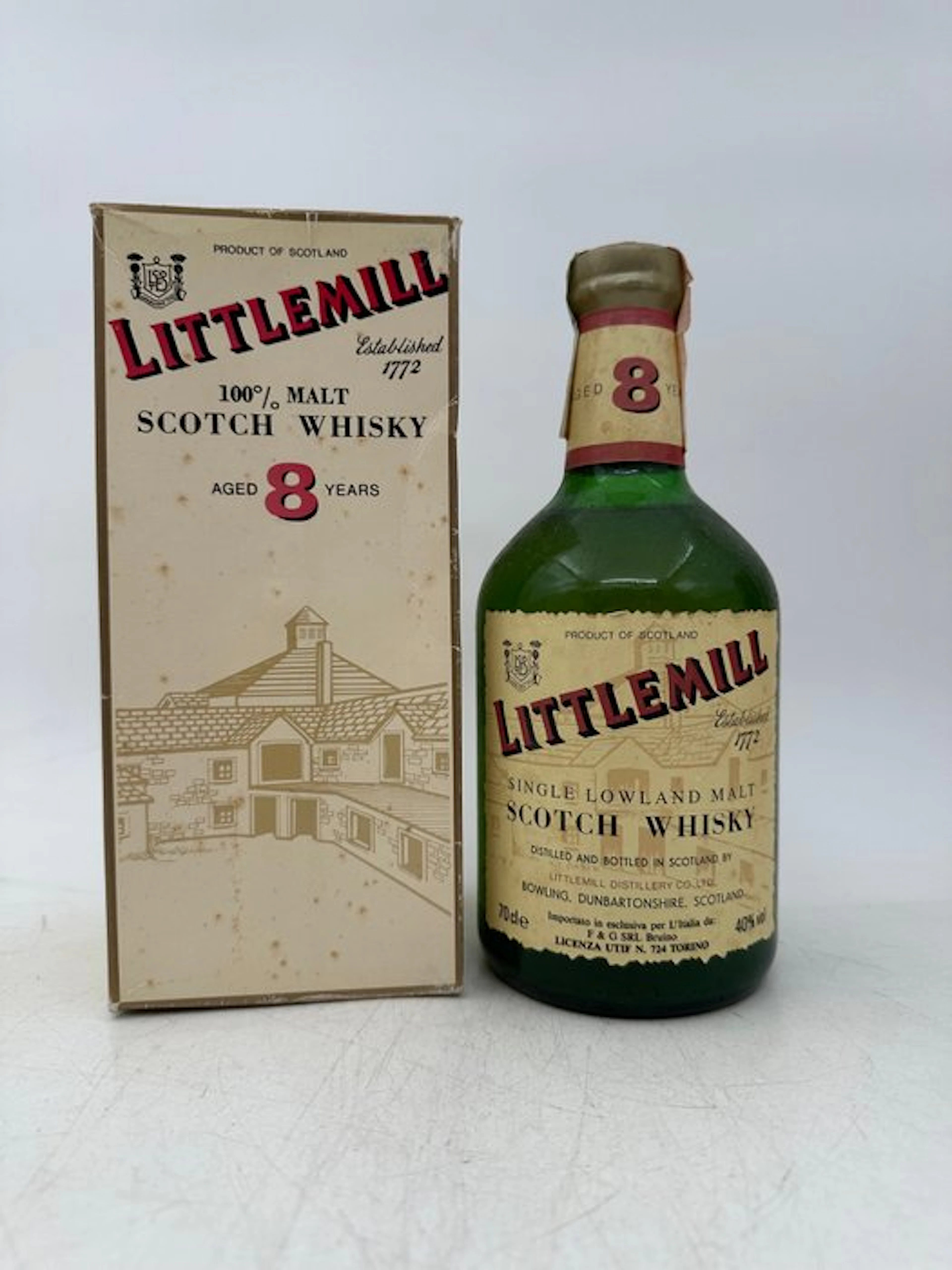 Littlemill 8 years old - b. 1990s - 70cl
