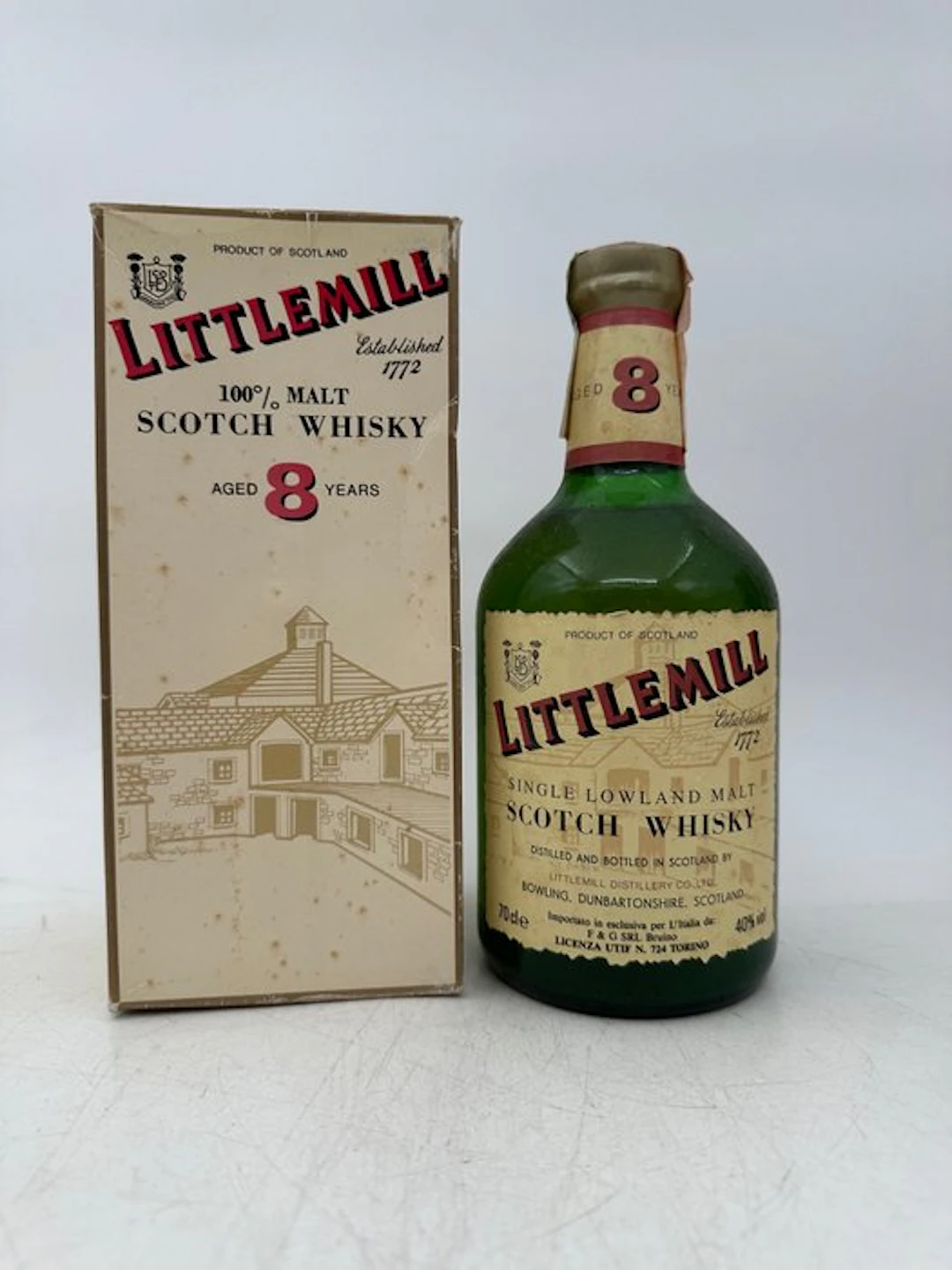 Littlemill 8 years old - b. 1990s - 70cl