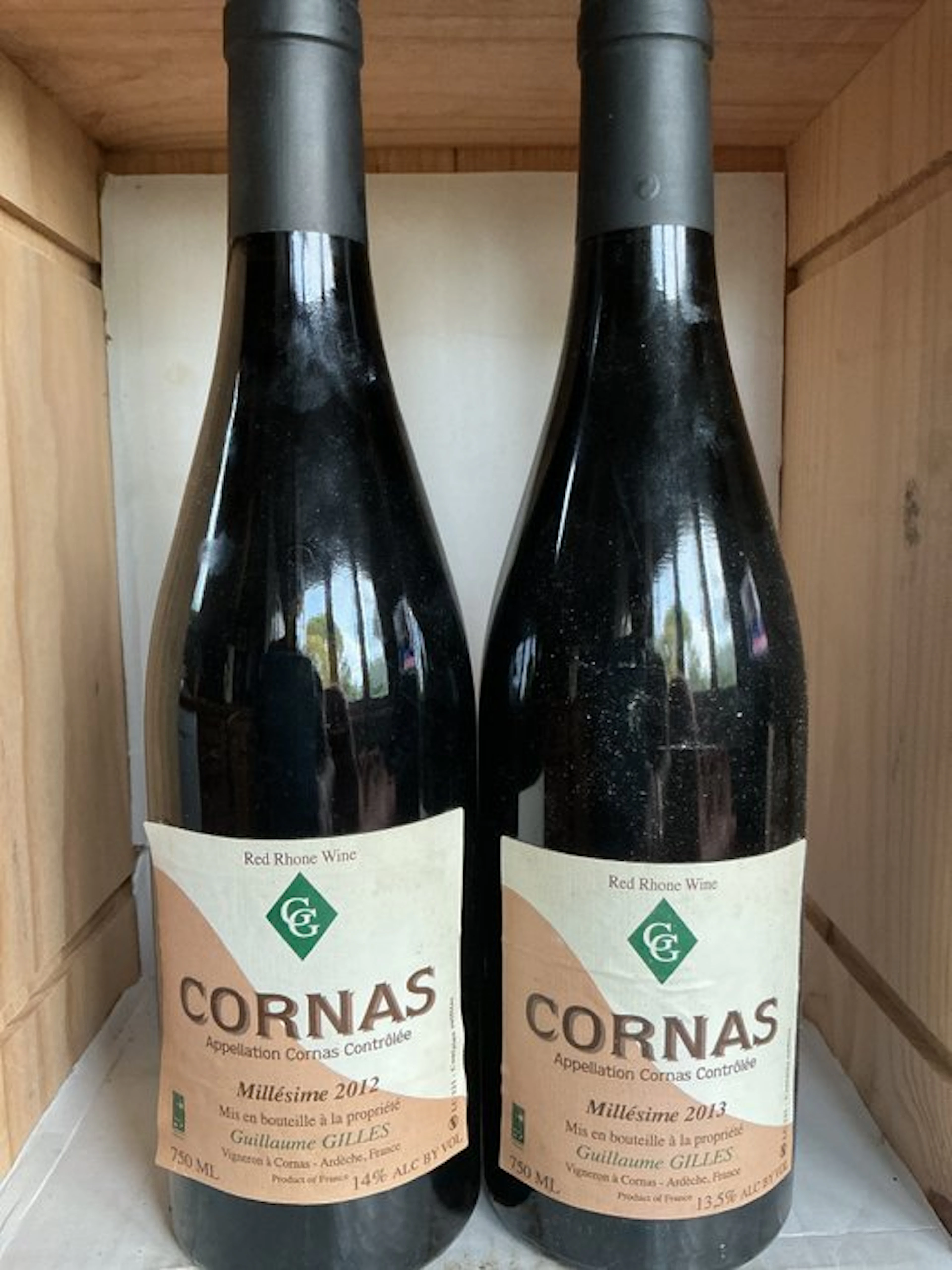 Domaine Guillaume GILLES 2012 - 2013 - Cornas - 2 Bottle (0.75L)