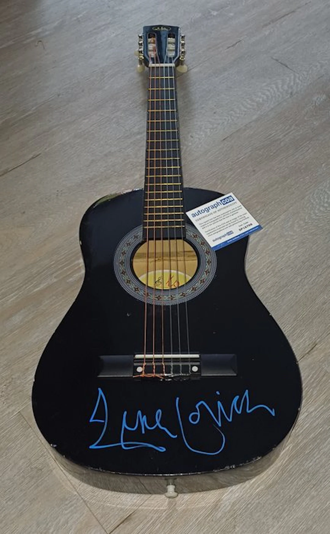 Lene Lovich - Guitar - 2026 - Certificate, Hand signed