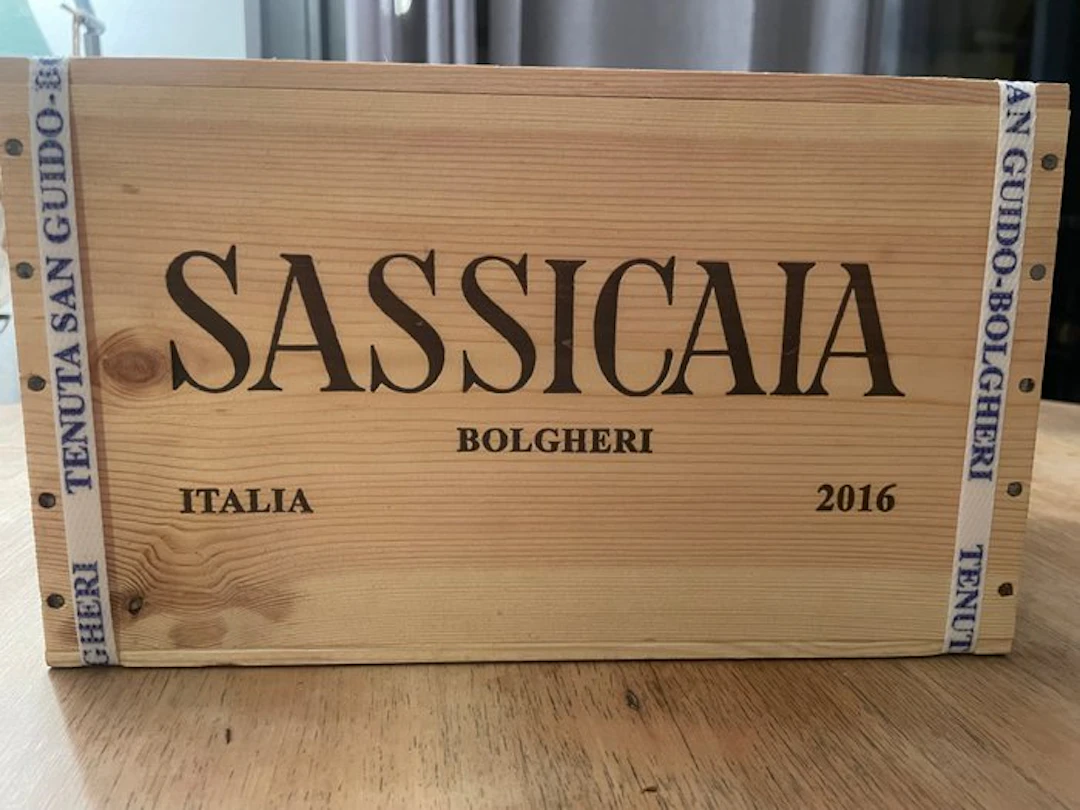 2016 Tenuta San Guido, Sassicaia - Bolgheri DOC - 6 Bottles (0.75L)