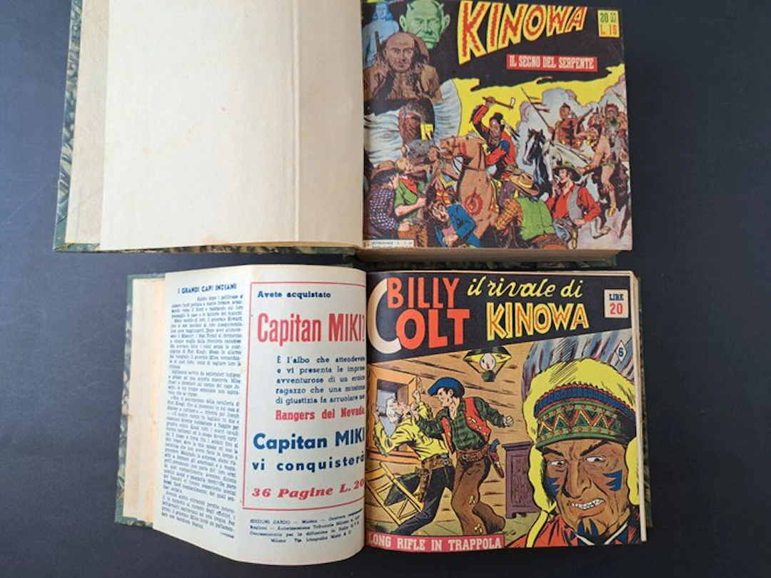 Kinowa Quadro Sei Serie Complete - 117 Comic - First edition - 1950/1952