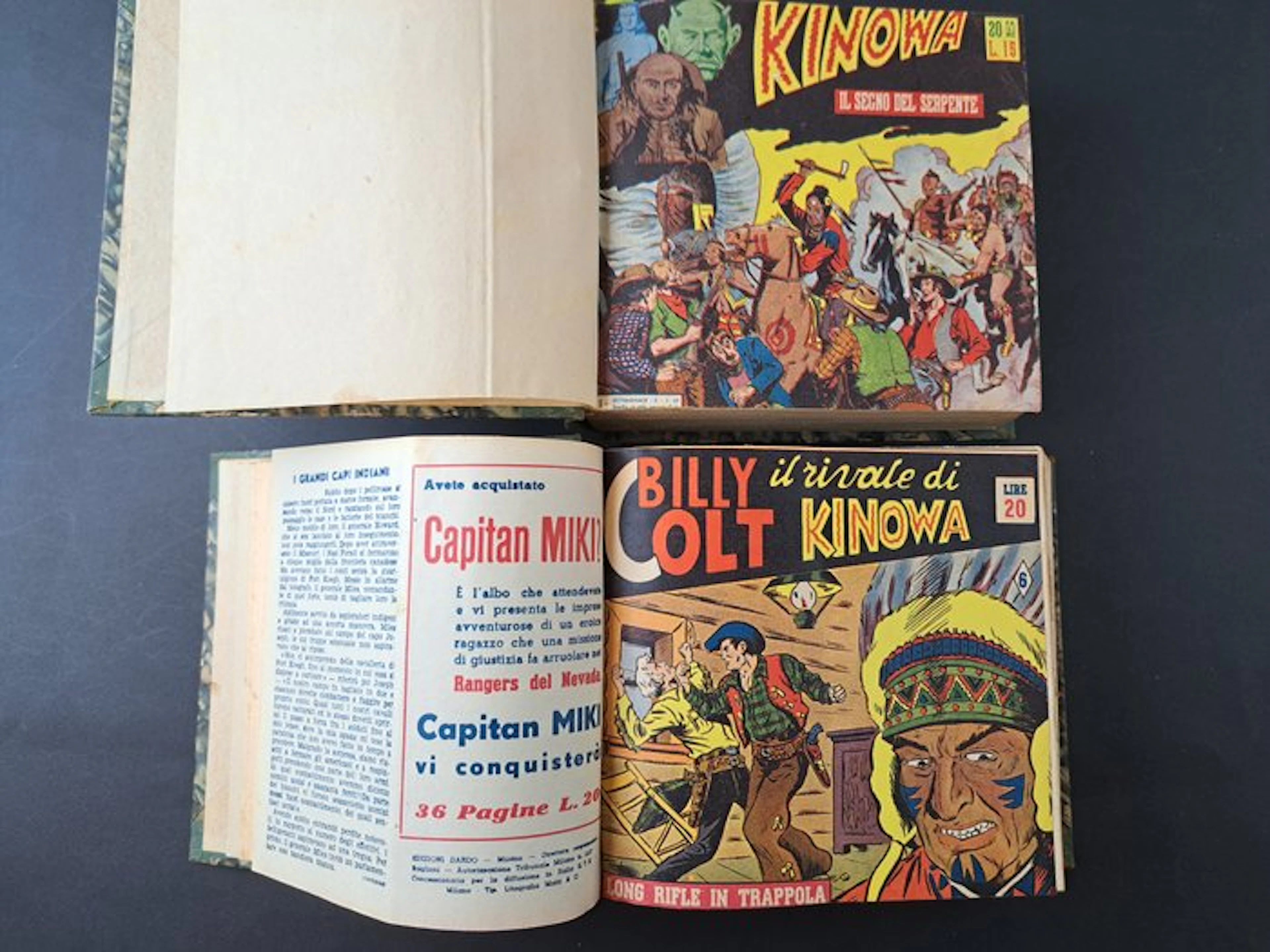 Kinowa Quadro Sei Serie Complete - 117 Comic - First edition - 1950/1952