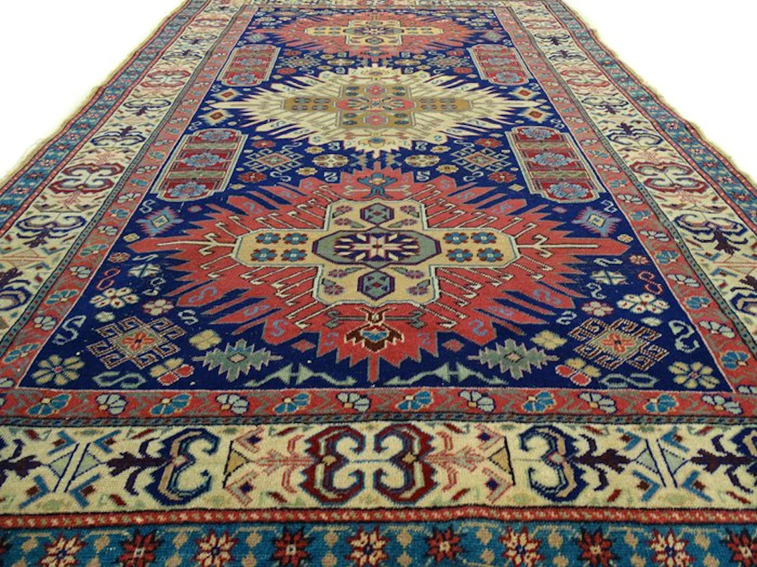 Antique Adler Kazak - Cleaned - Rug - 182 cm - 121 cm