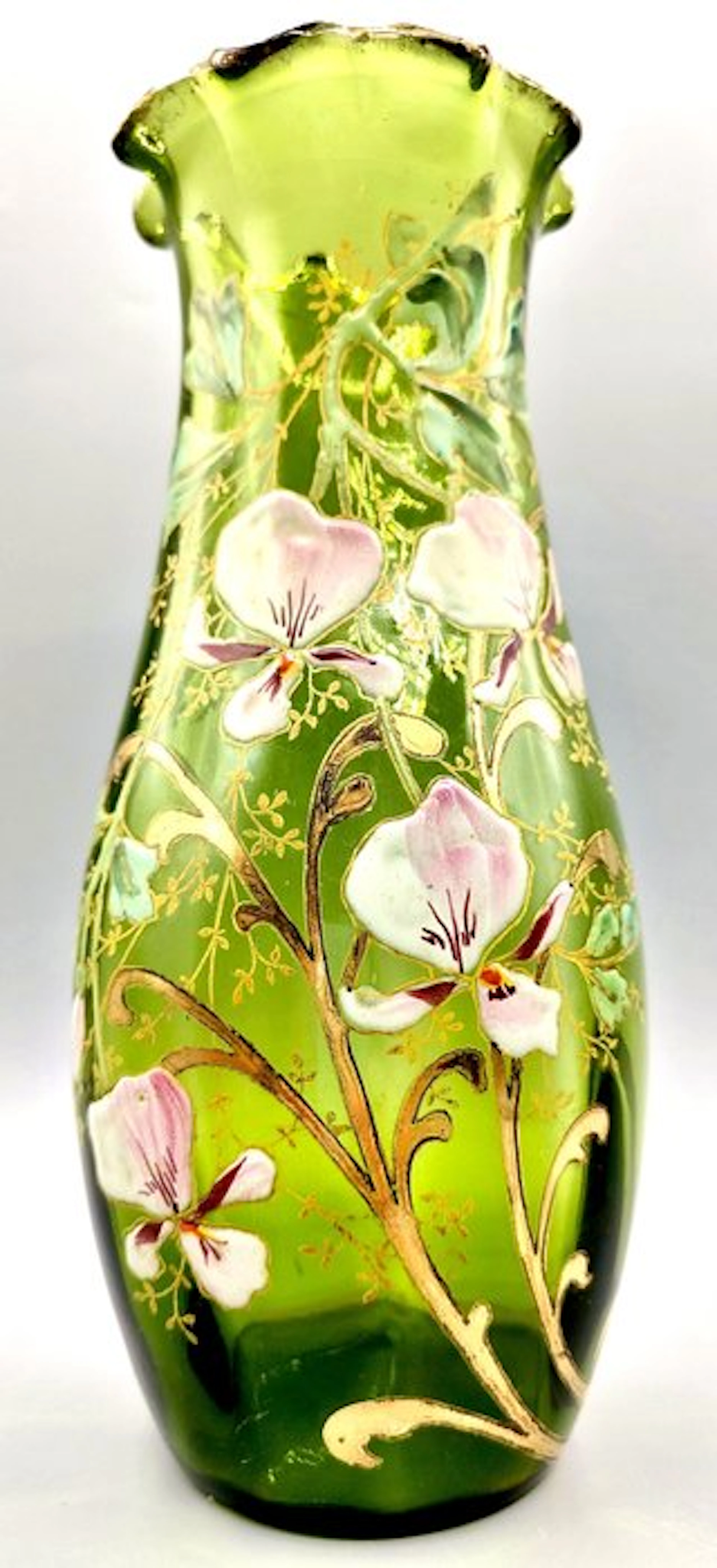 LEGRAS (1839-1916) - MONTJOYE - Vase - Sublime rare vase...