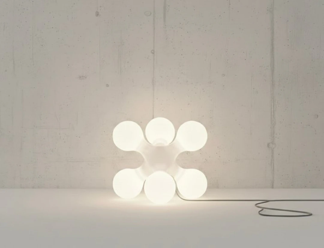 KDLN - HOPF&WORTMANN - Floor lamp - Atomium - Plastic - 2006