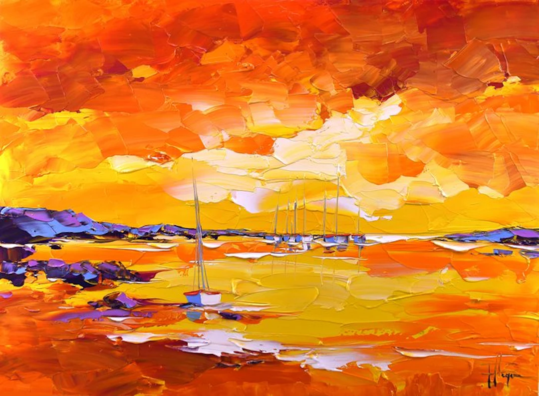 Olivier Pfleger - Mandrafina FORMAT XL " Plage de Normandie "