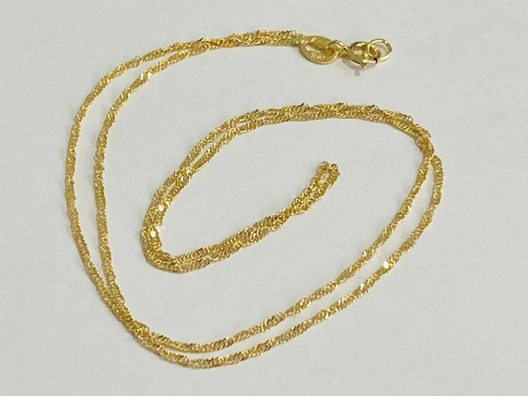 No reserve price - Necklace - 18 kt. Yellow gold
