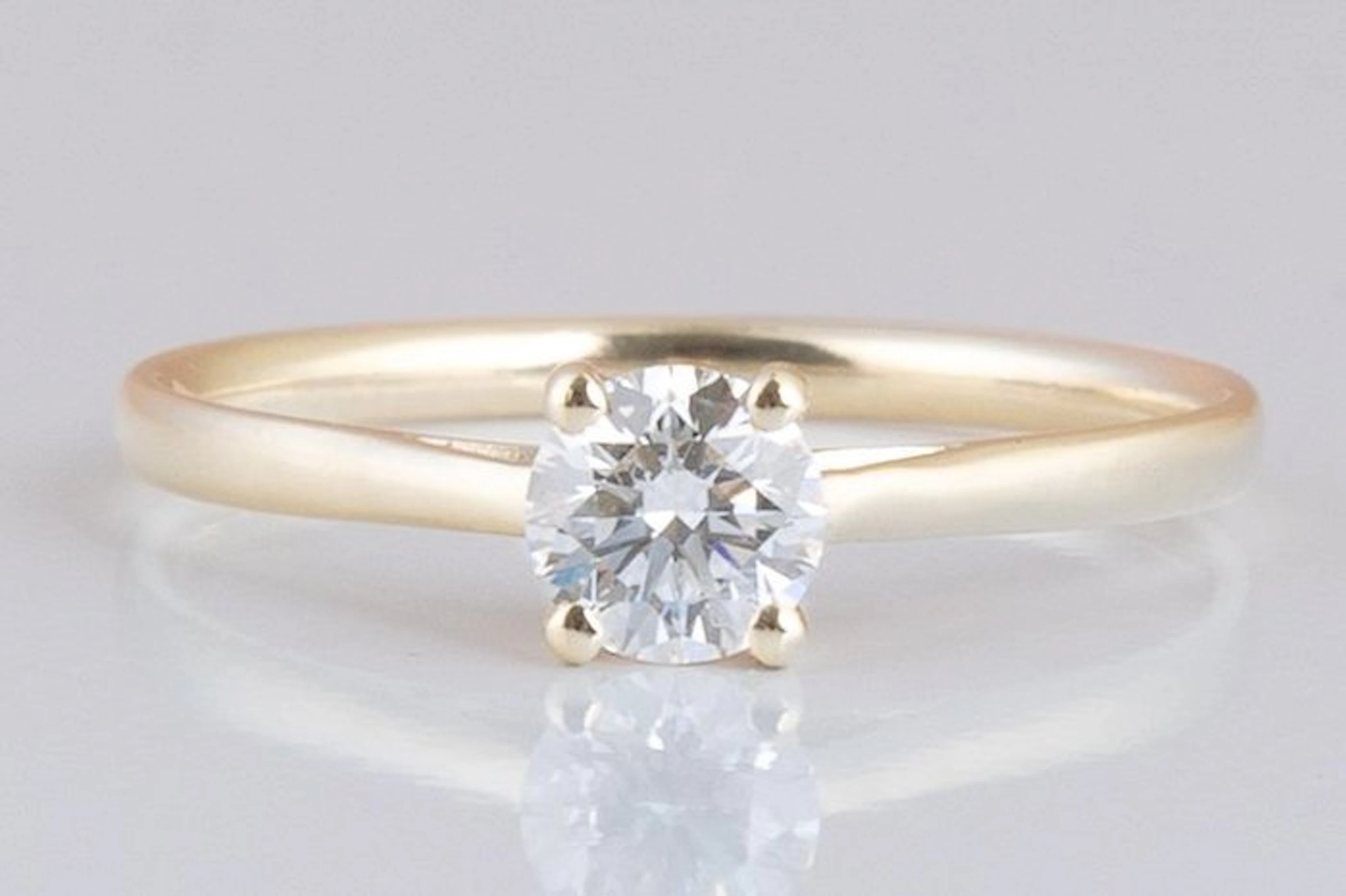 No reserve price - Ring - 14 kt
