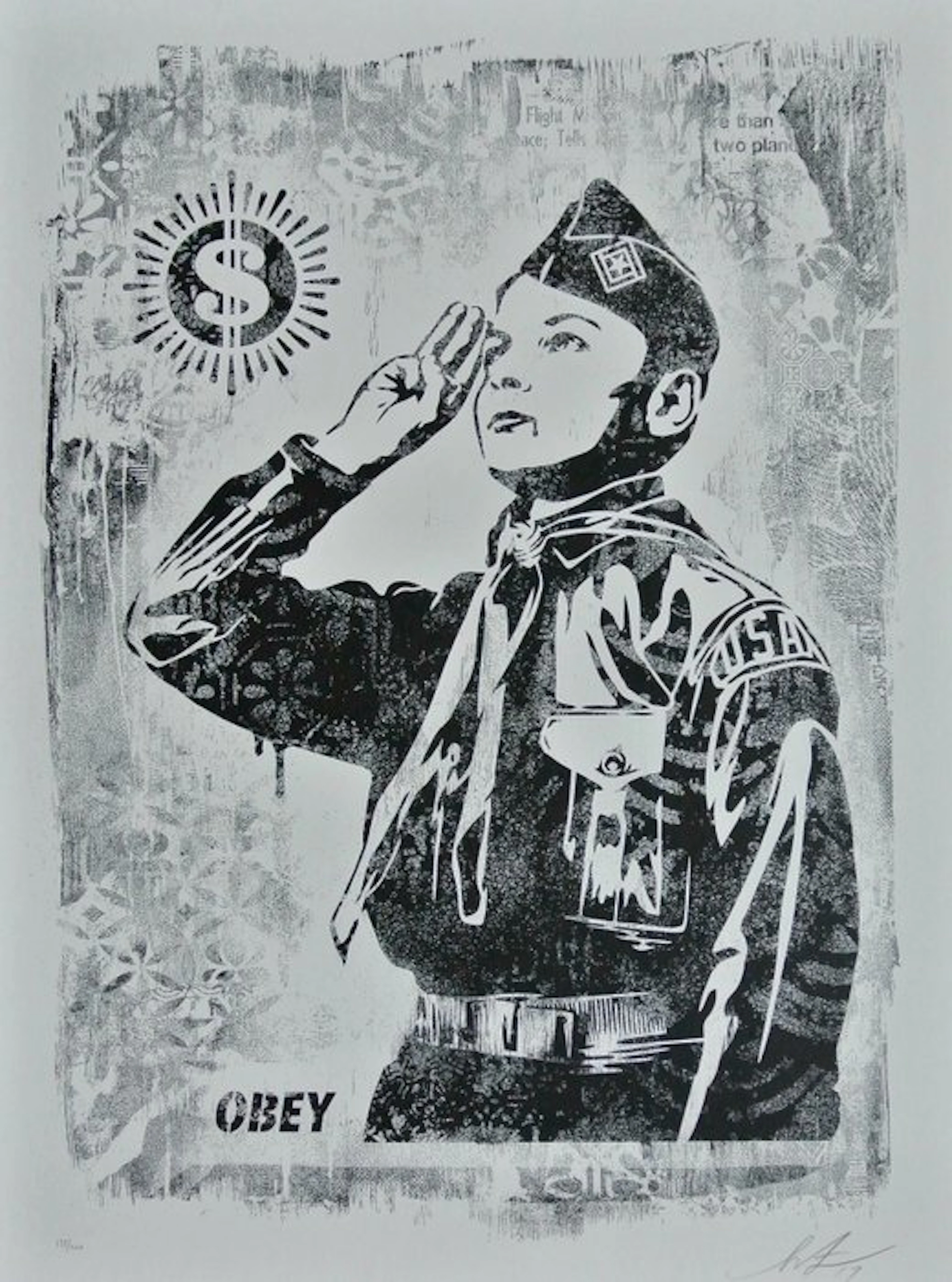 Shepard Fairey (OBEY) - Learn to Obey Signed + Numbered...