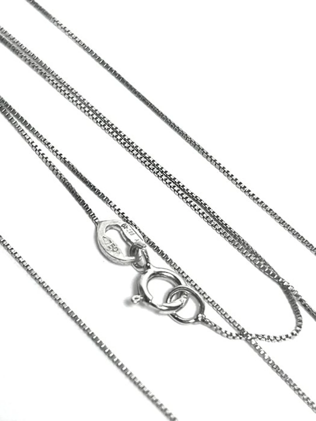 No reserve price - Necklace - 18 kt. White gold