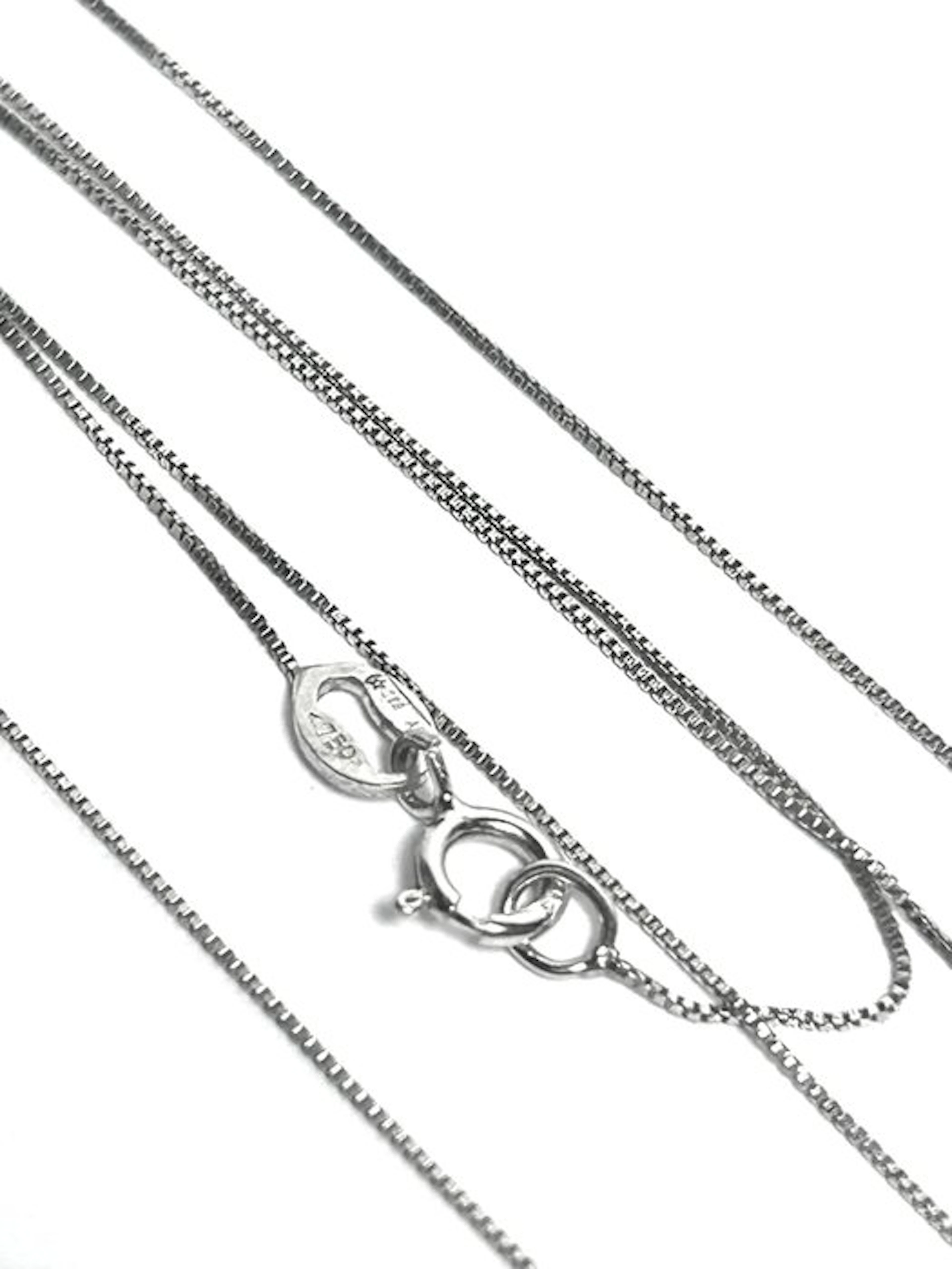 No reserve price - Necklace - 18 kt. White gold