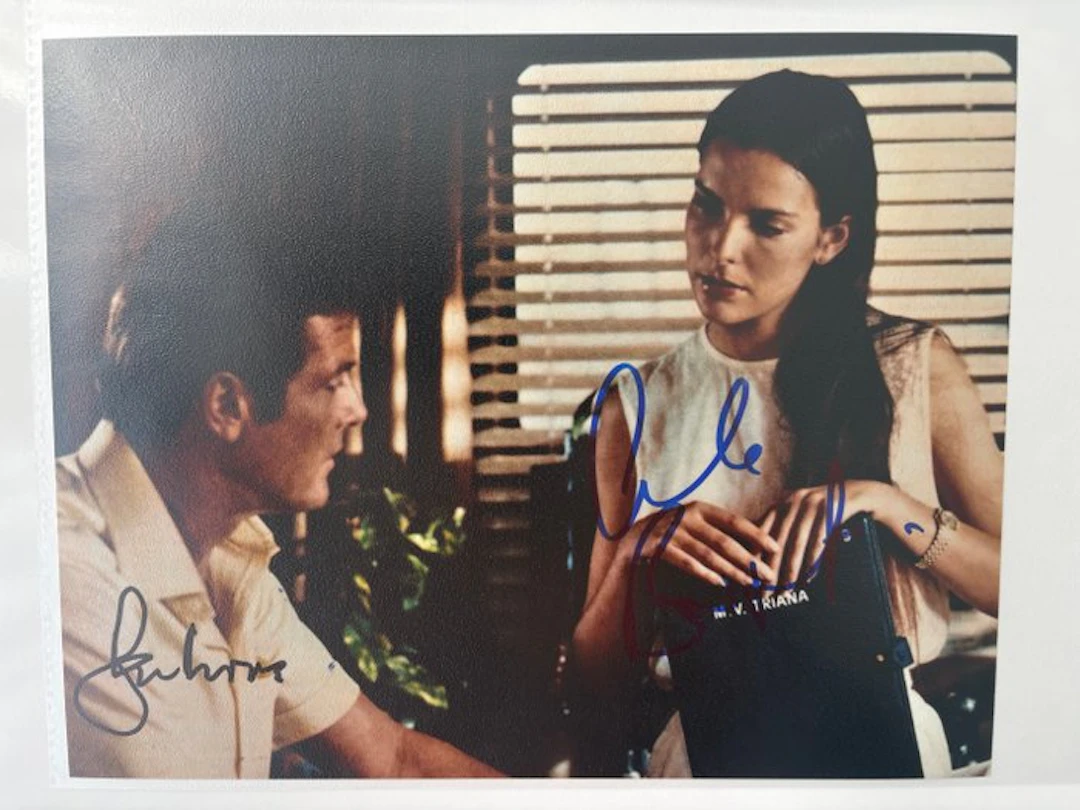 James Bond 007: For Your Eyes Only - Double signed Roger...