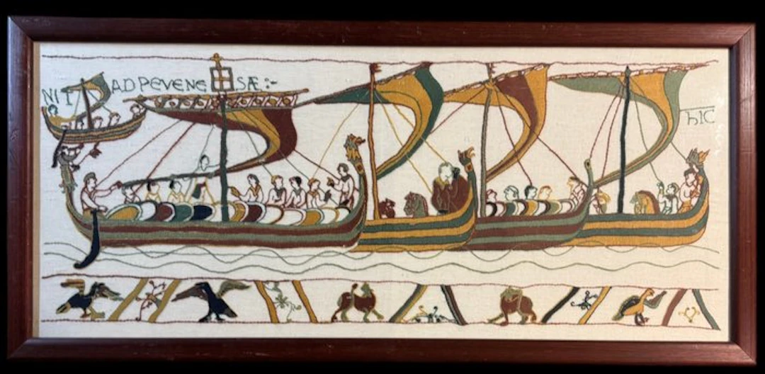 Tapestry - 52 cm - 118 cm - The Bayeux Tapestry