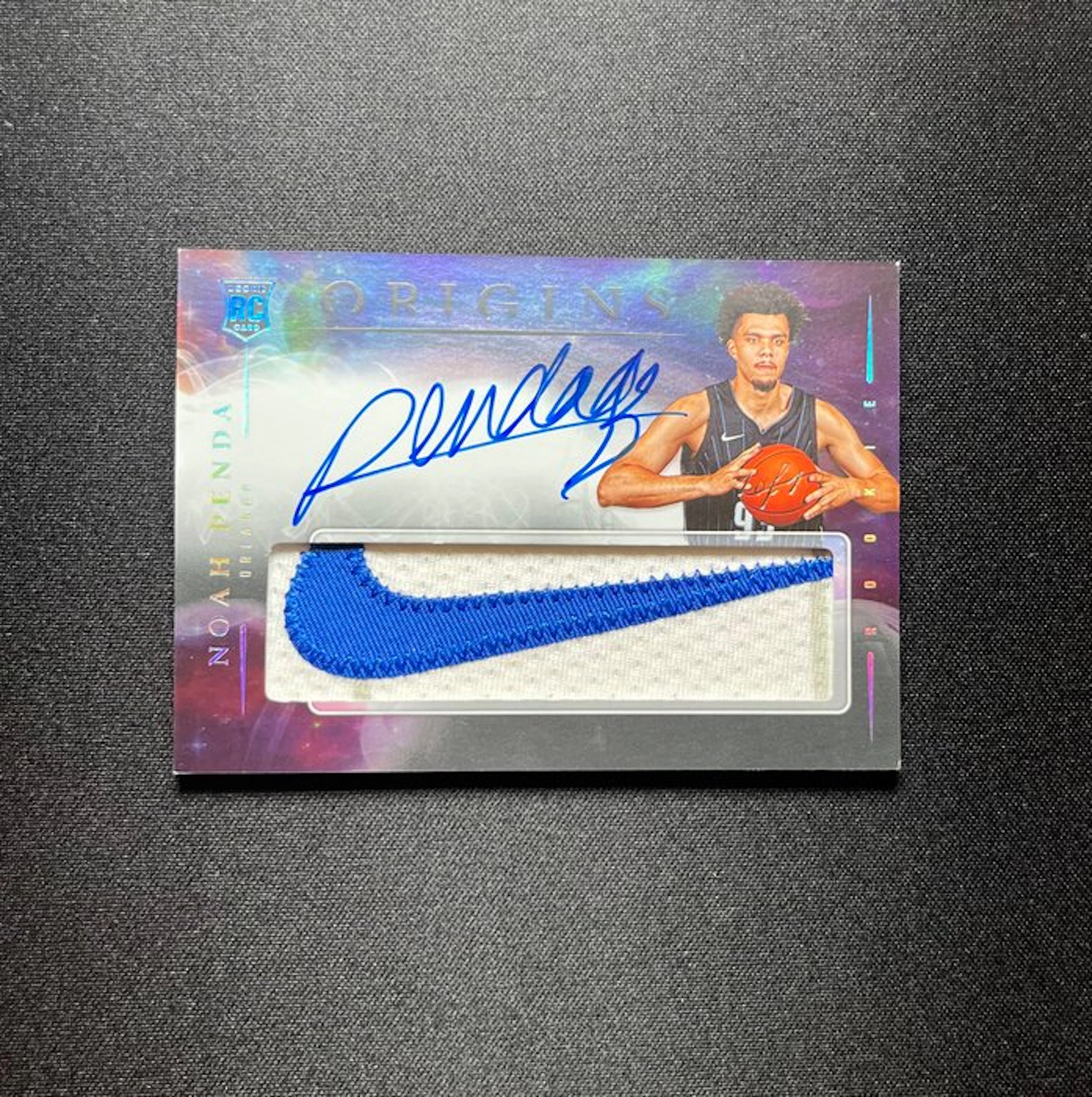 2025-26 Panini Origins Basketball Noah Penda RC 1 of 1 Auto Patch Card