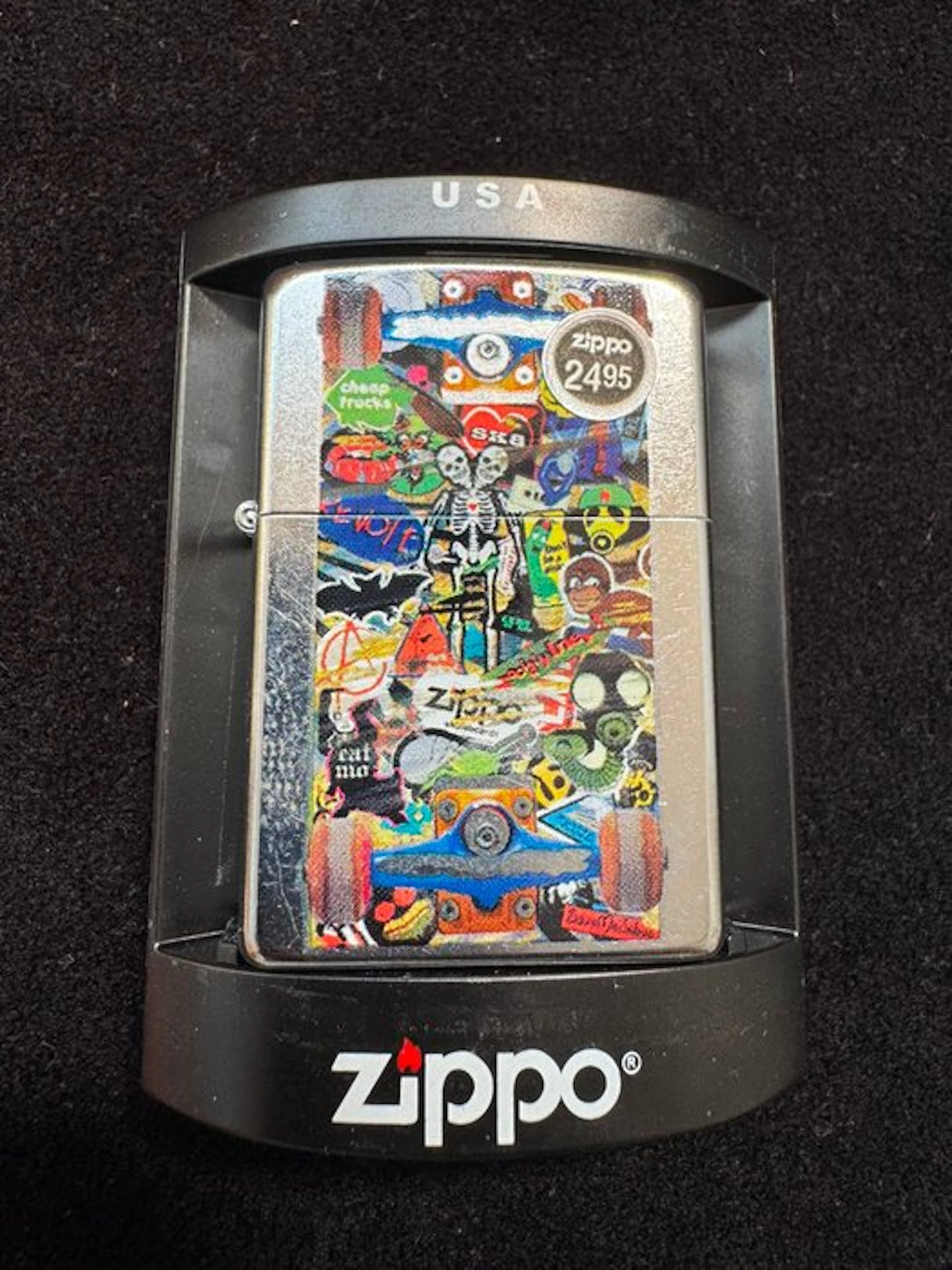 Zippo - No reserve price - Lighter - Steel (stainless)