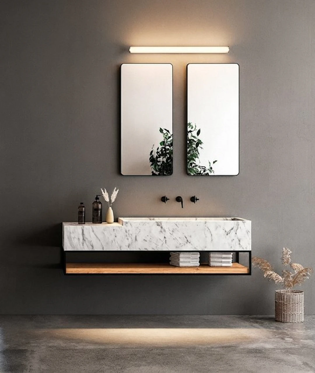 ACB - Wall lamp - SARA - Aluminium, Iron, PMMA