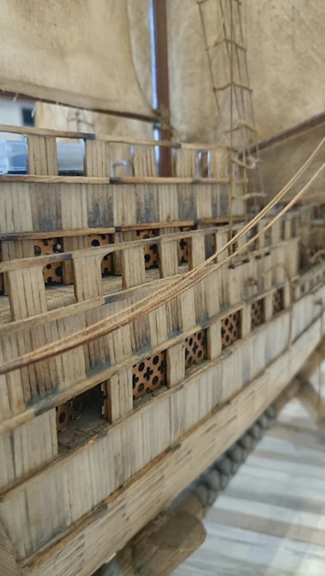 Not to scale - Model ship - Modello decorativo di veliero a tre alberi