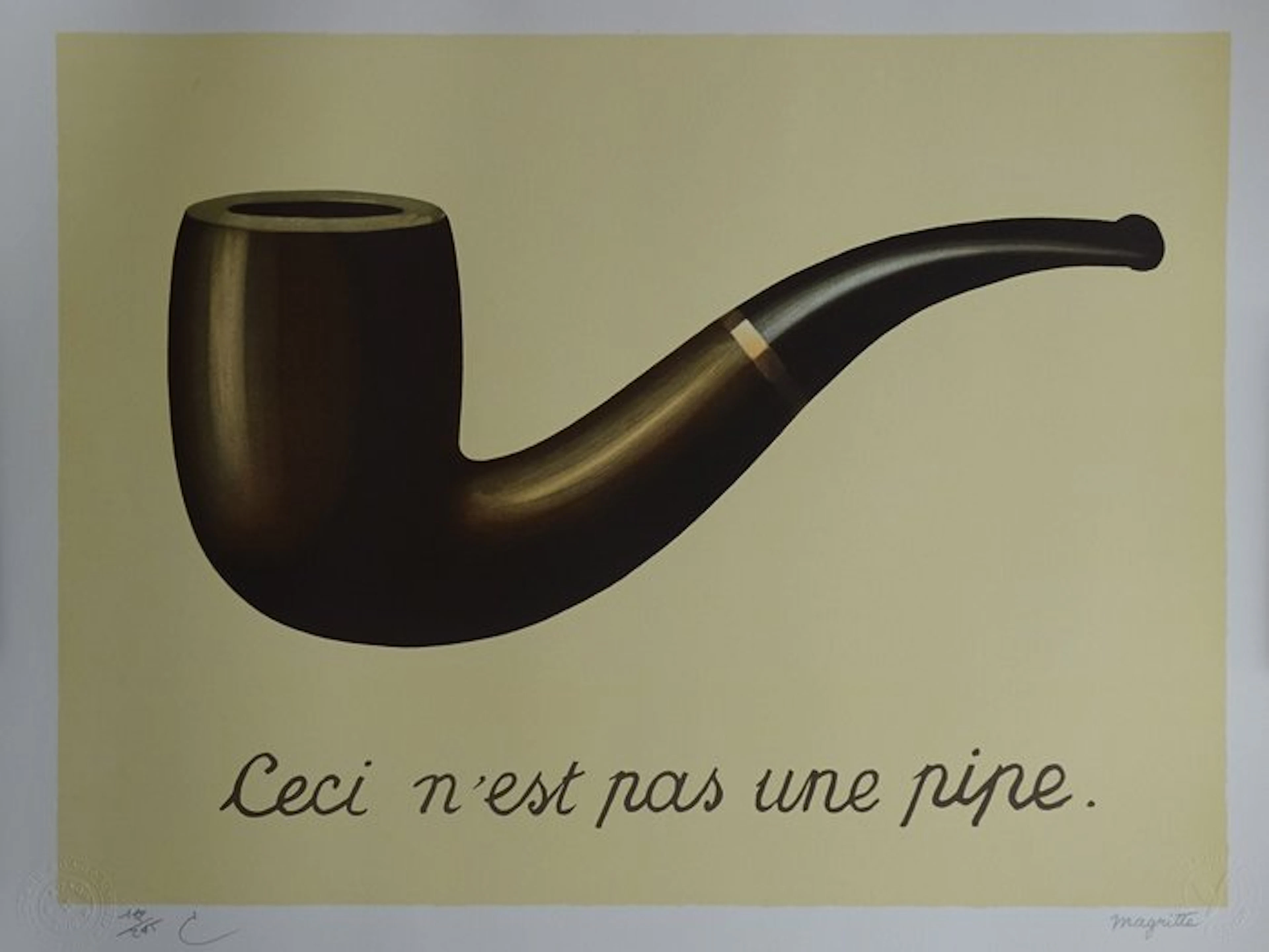 René Magritte (1898-1967) - The Treachery of Images - XL