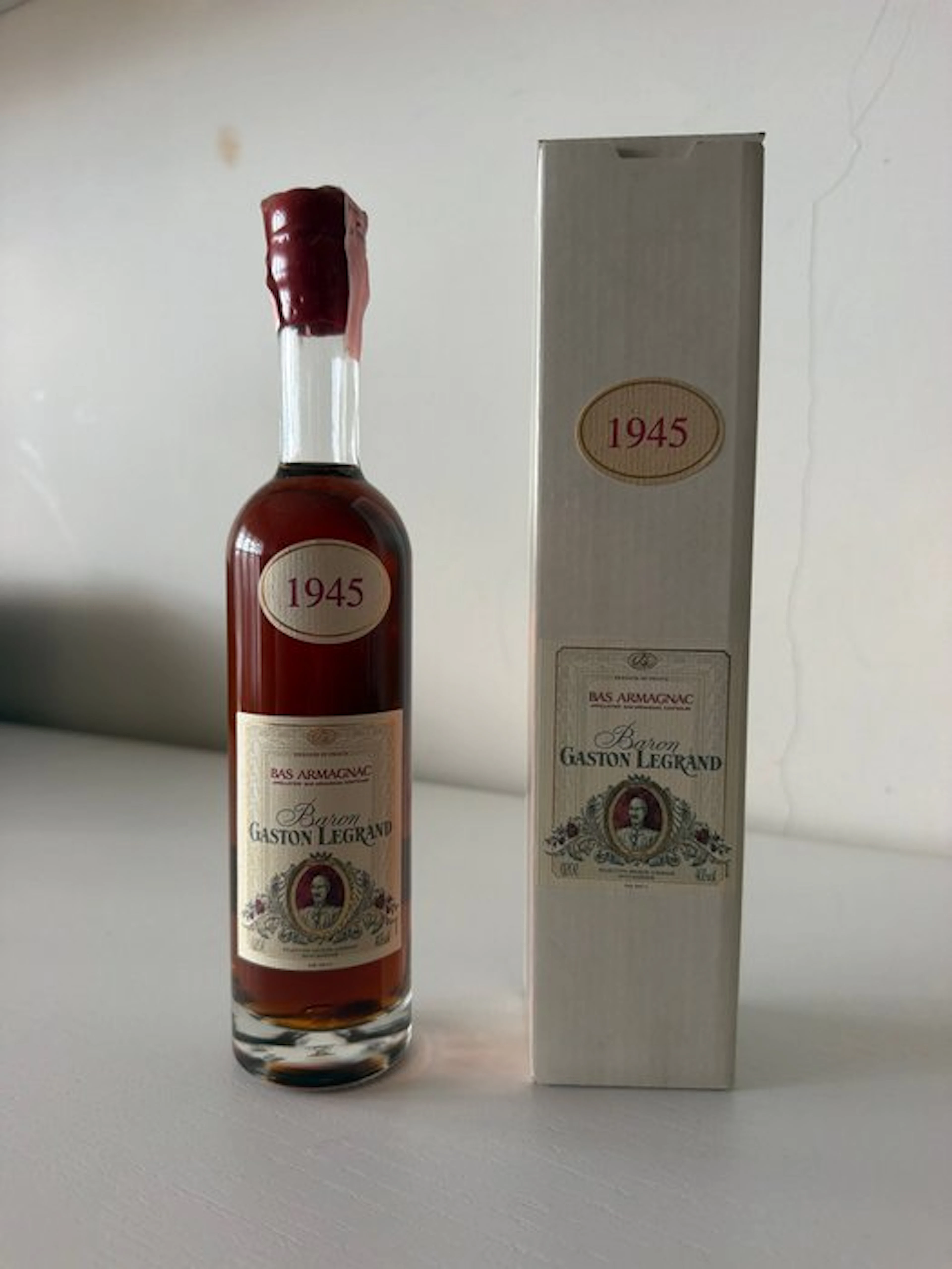 Baron Gaston Legrand 1945 - flask Bas Armagnac millésime - b. 2000s - 20cl