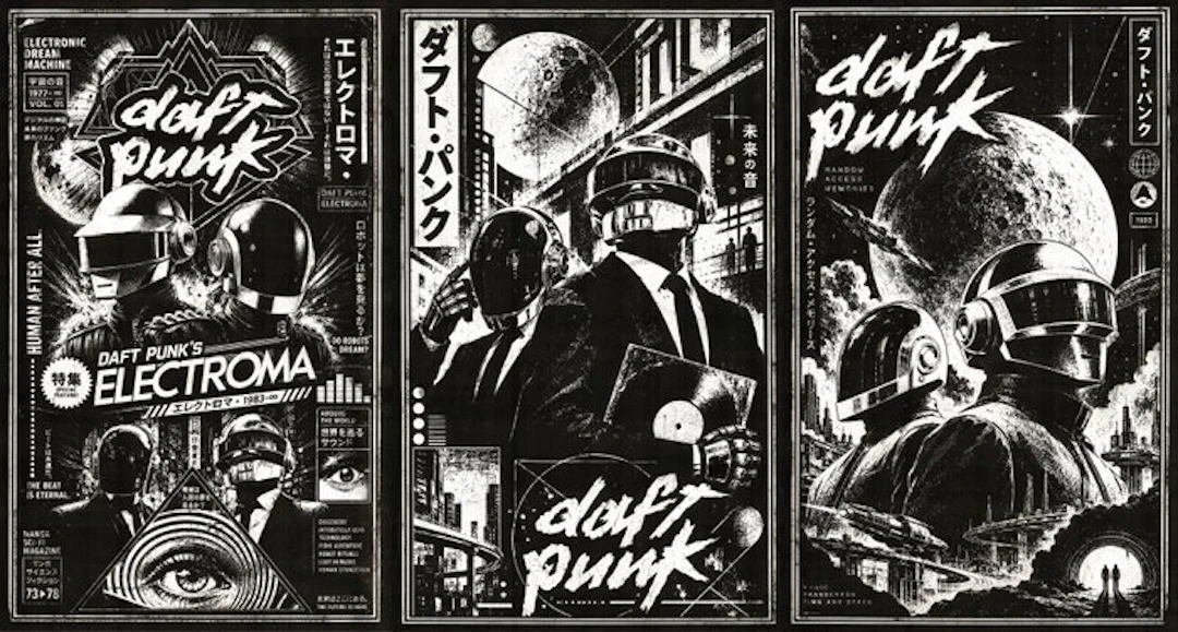 Æ (XX-XXI) - BUNDLE!! Daft Punk: Beyond Human – Set of 3...