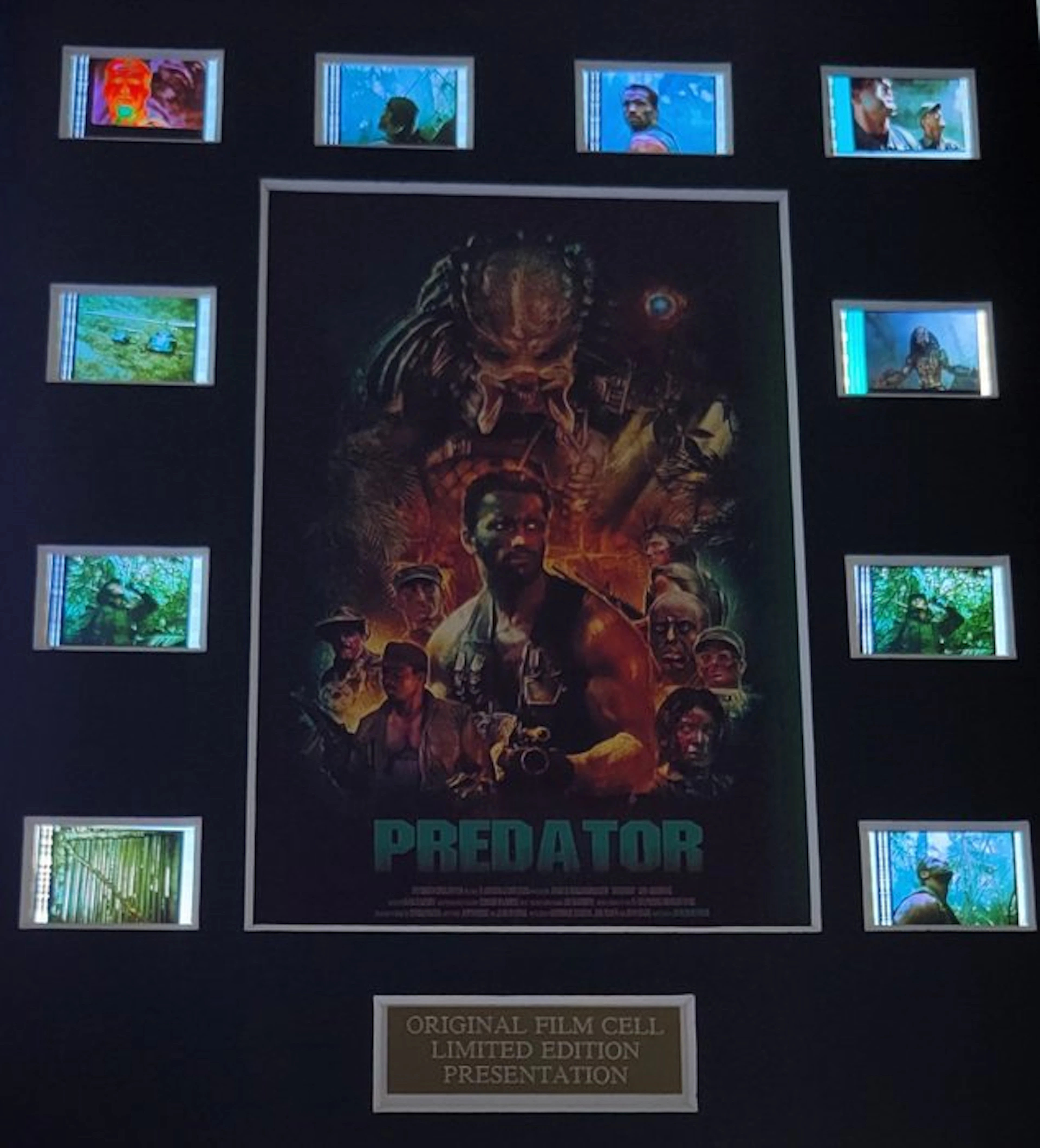 Predator - Toy Framed Film Cell with COA