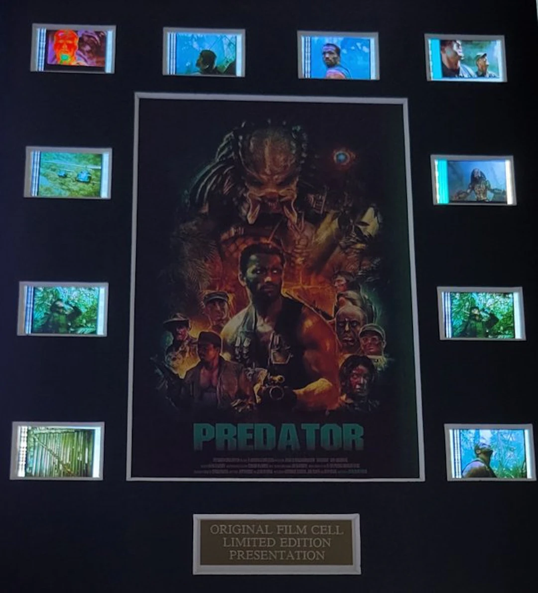 Predator - Toy Framed Film Cell with COA