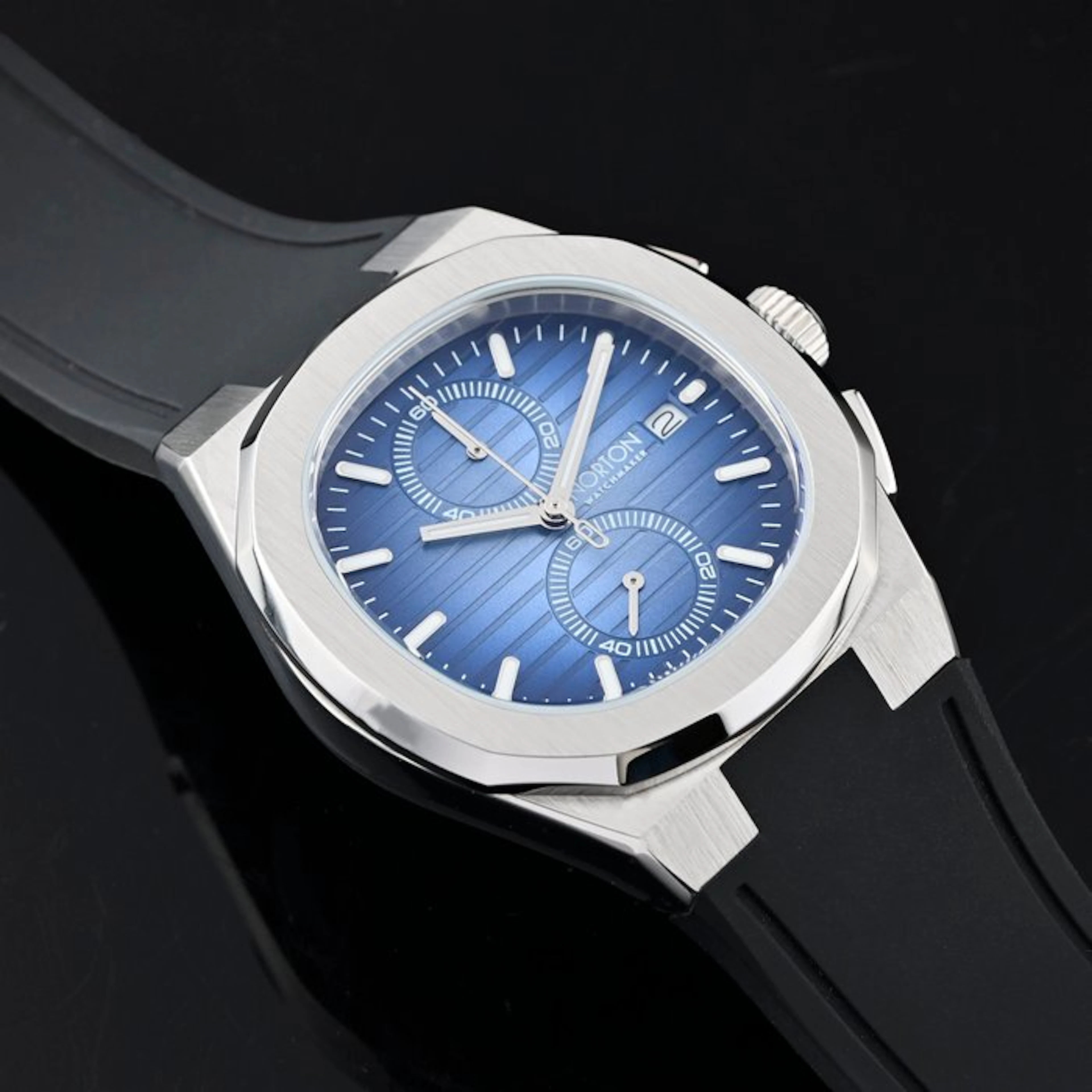 Norton - Eclisse - Chronograph - Acciaio - Quadrante...