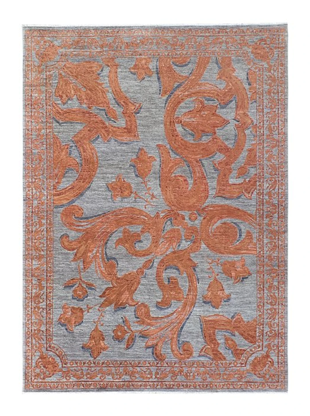Designer Carpet with lots of Silk - New - Rug - 374 cm - 277 cm