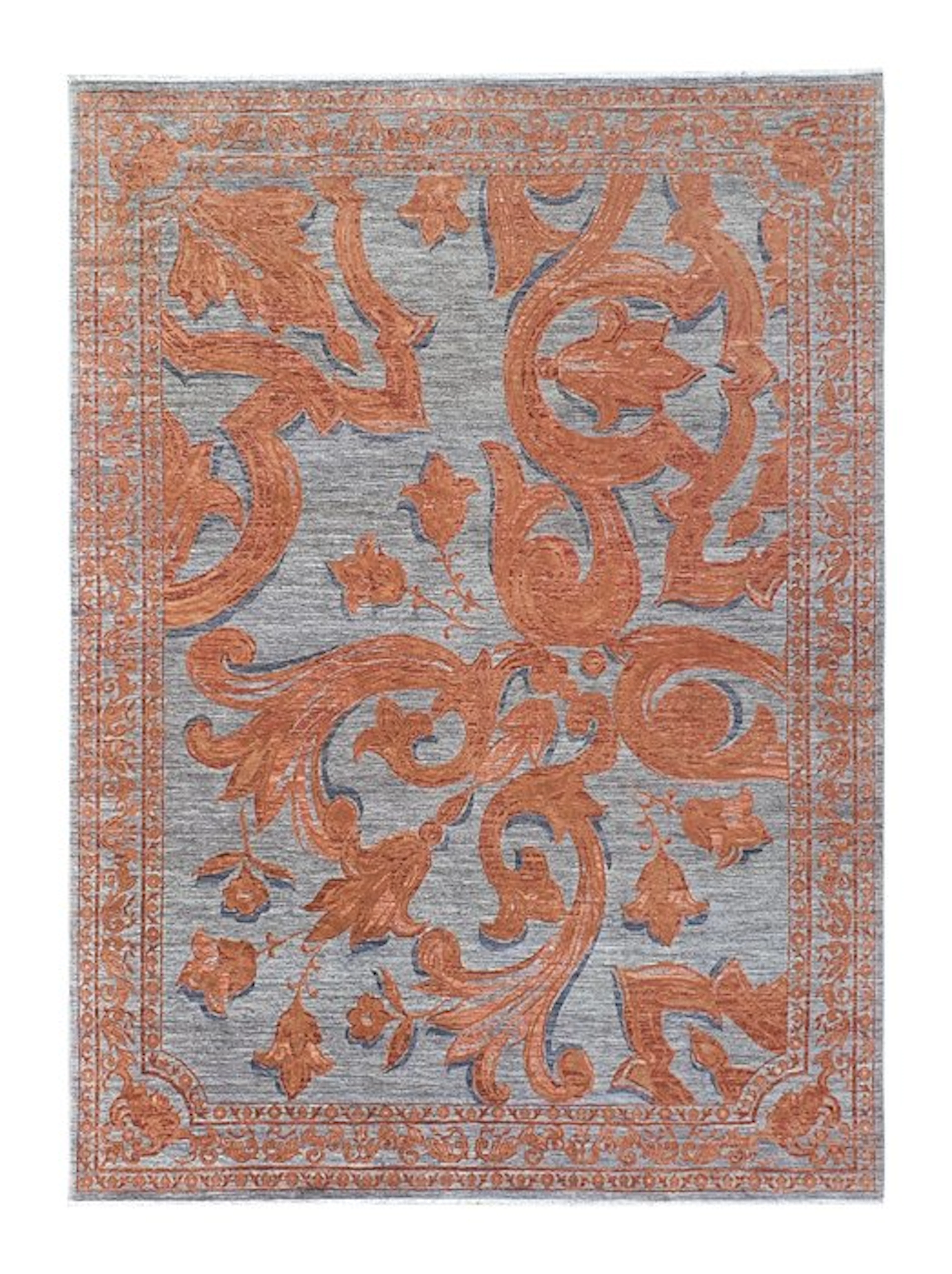 Designer Carpet with lots of Silk - New - Rug - 374 cm - 277 cm