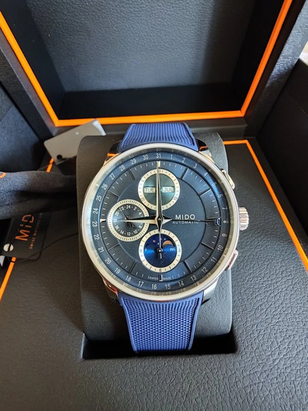 Mido - Baroncelli Chronograph Moonphase Full Set...