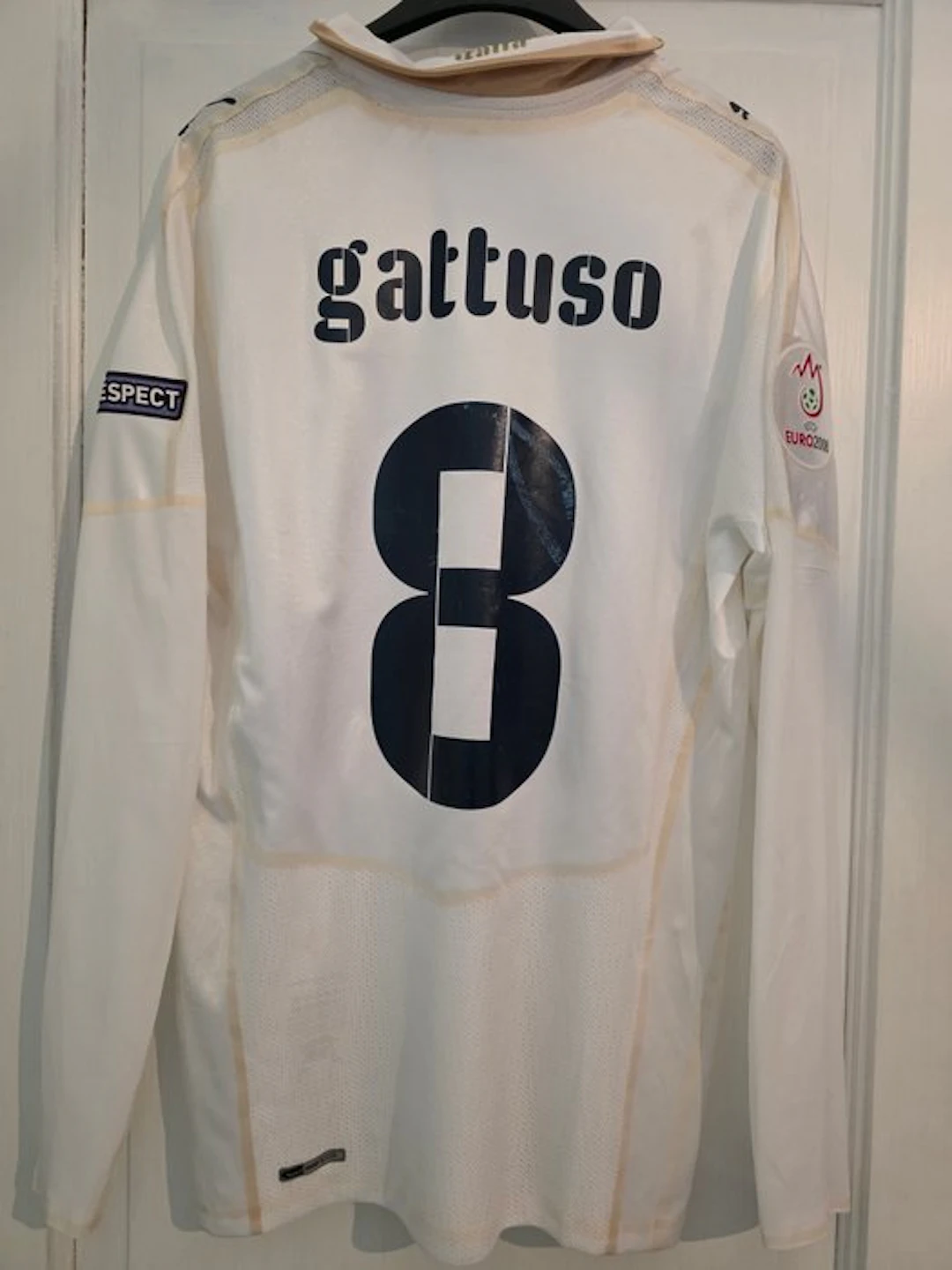 Italia - EURO 2008 - Gennaro Gattuso - 2008 - Team wear