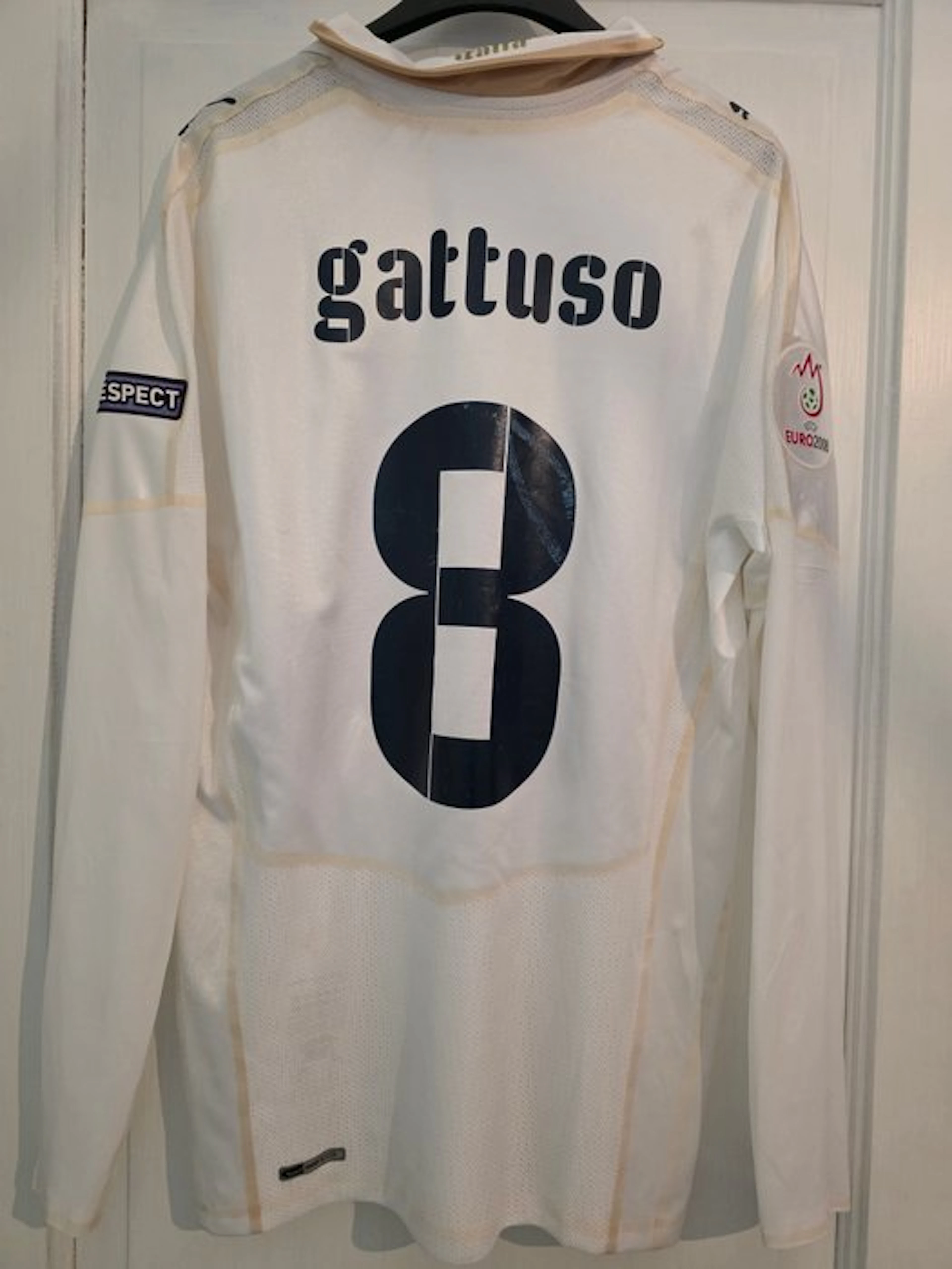 Italia - EURO 2008 - Gennaro Gattuso - 2008 - Team wear