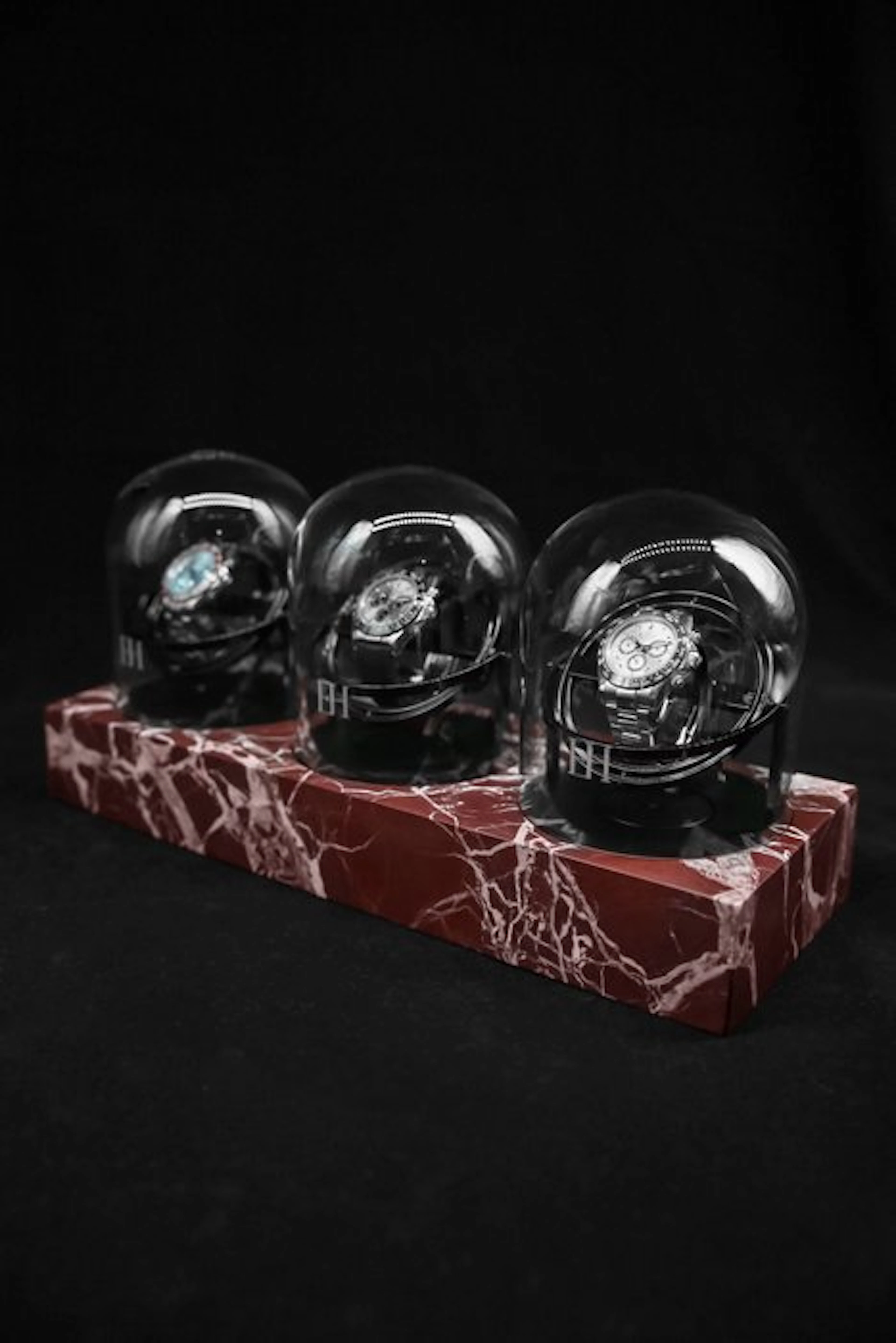 The Voyager III by Elbrus Horology - Marble Watch Winder...