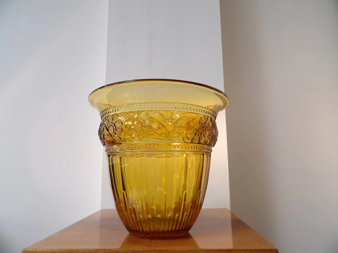 Val Saint Lambert - Charles Graffart - Vase - Spring - Glass