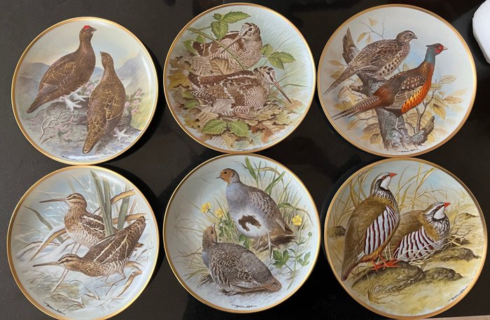 Theodore Haviland France - Plate (12) - Porcelain - 12 Haviland plates