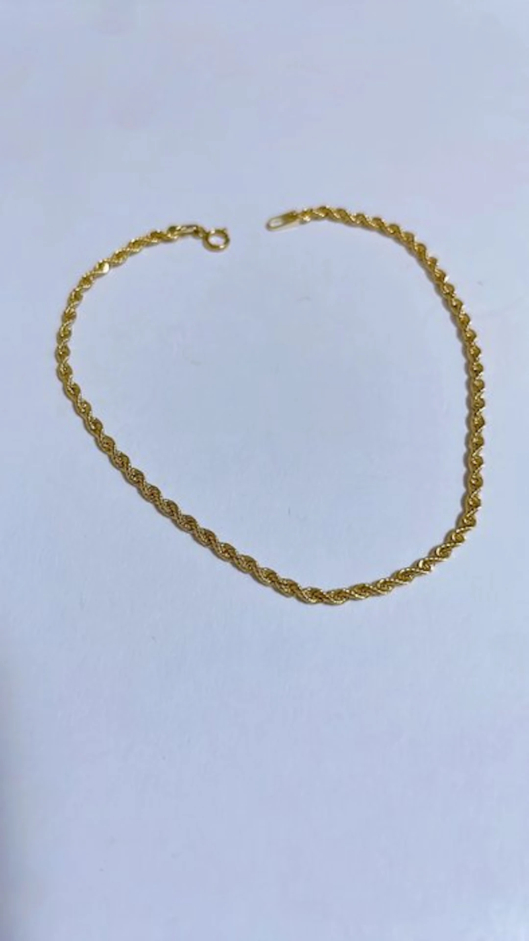No reserve price - Bracelet - 18 kt. Yellow gold - Br. Fune 18.5 cm - 0.9/1 g