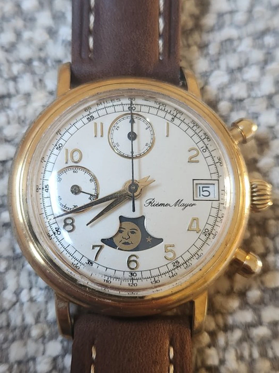 Riemer Mayer - Riemer Mayer – Chronographe phase de lune...