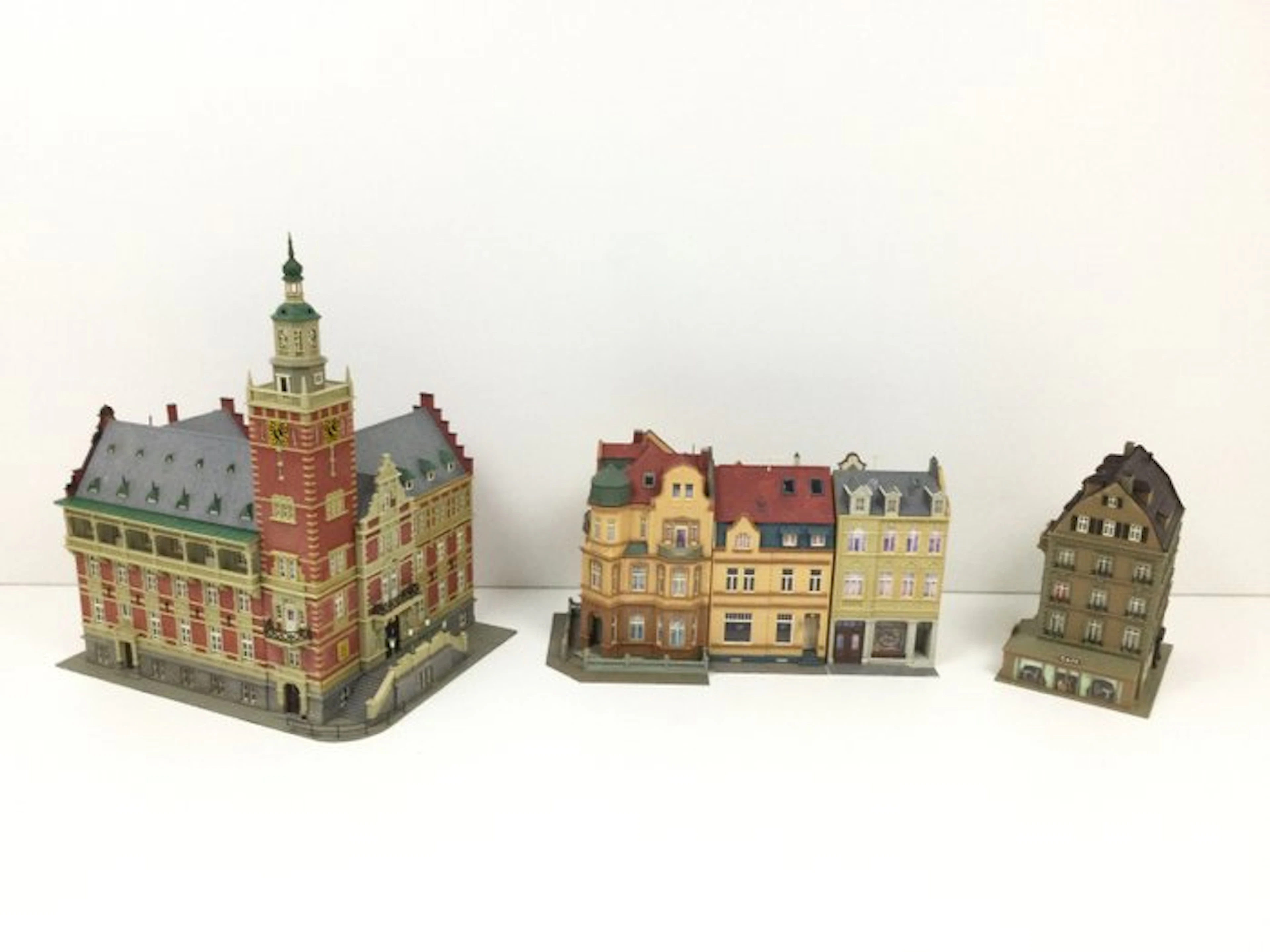 Vollmer, Kibri H0 - Model train buildings (5) - Very attractive