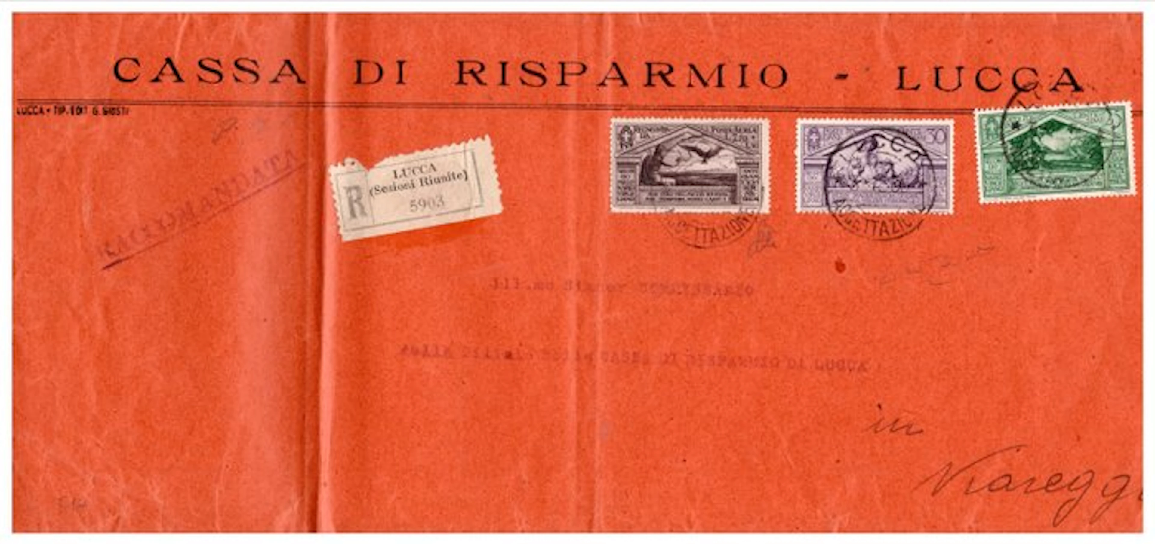 Italy Kingdom 1928/1928 - A circulated cover with a...