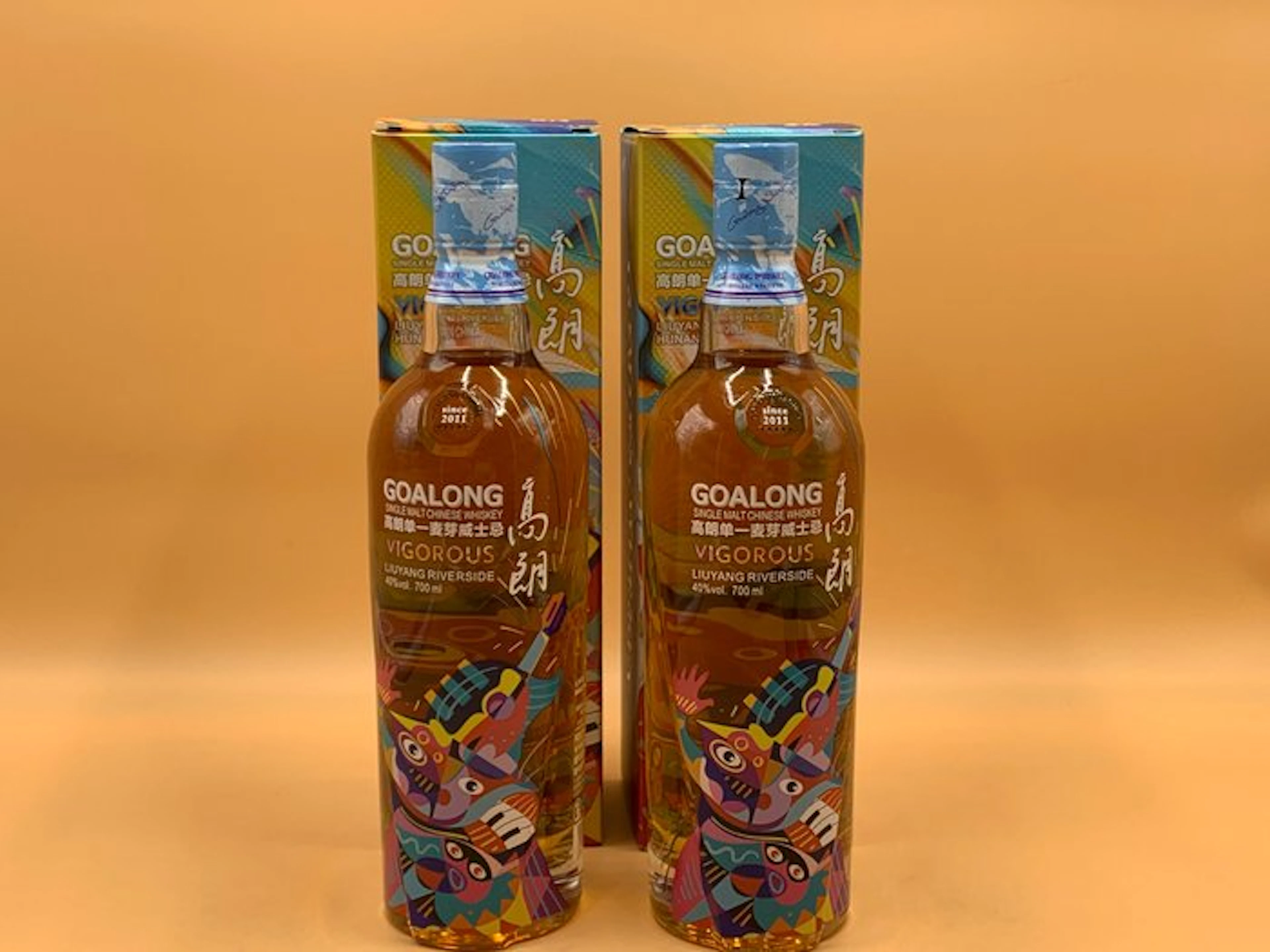 Goalong Vigorous Single Malt Whisky "Liyuang Riverside" - 70cl - 2 bottles