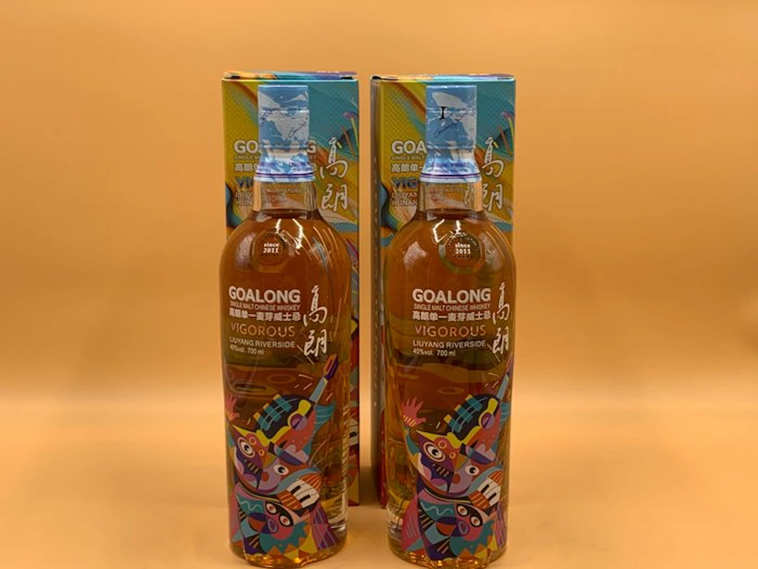 Goalong Vigorous Single Malt Whisky "Liyuang Riverside" - 70cl - 2 bottles